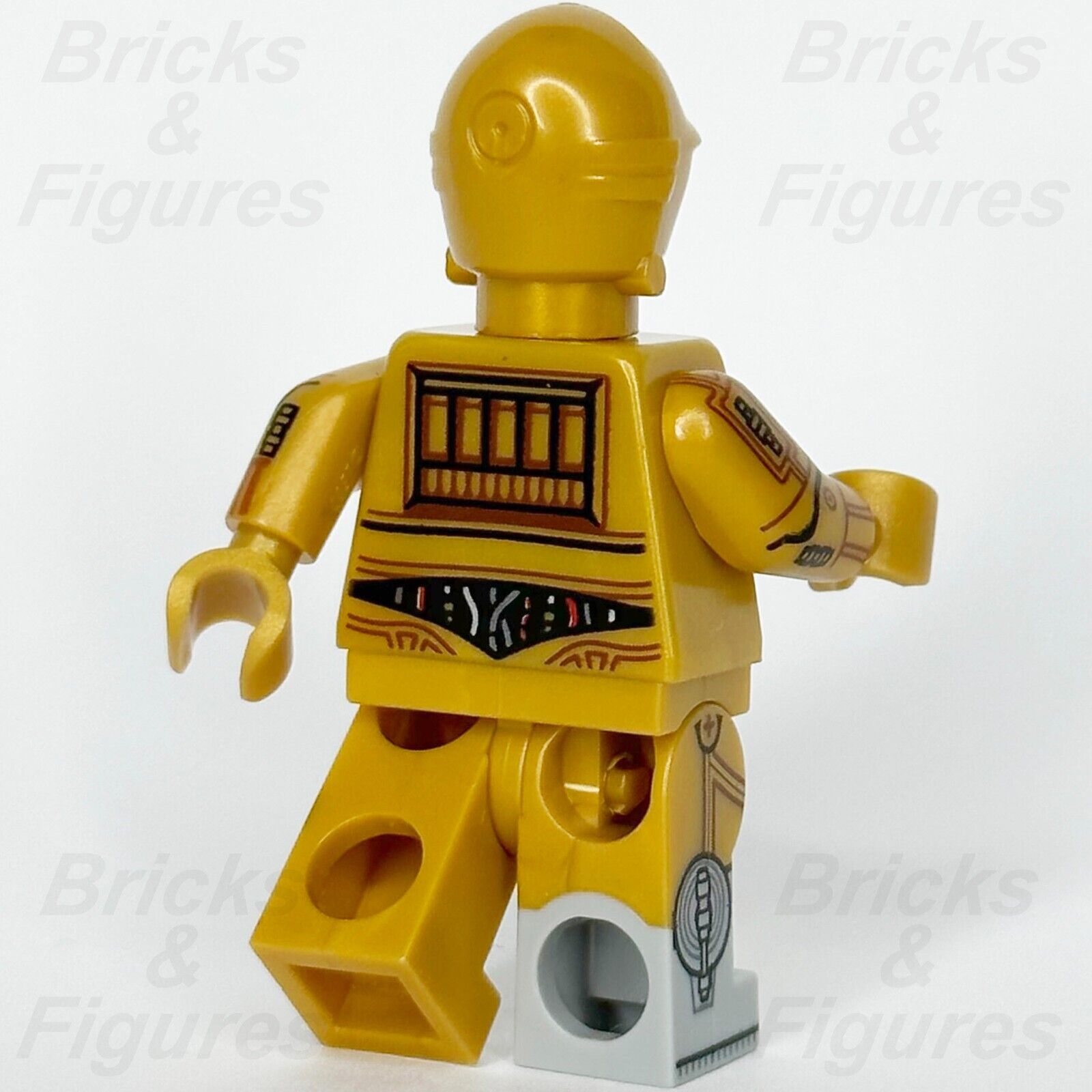 LEGO Star Wars C-3PO Minifigure Protocol Droid Printed Arms & Legs 75341 sw1209 3