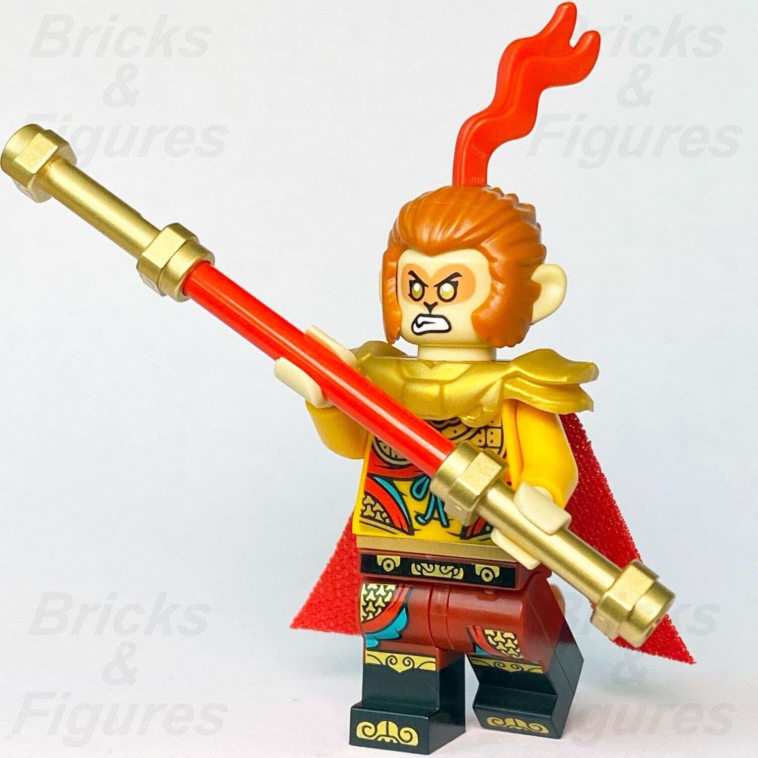 LEGO Monkie Kid Monkey King Minifigure Pearl Gold Shoulder Armour 80012 mk015 4