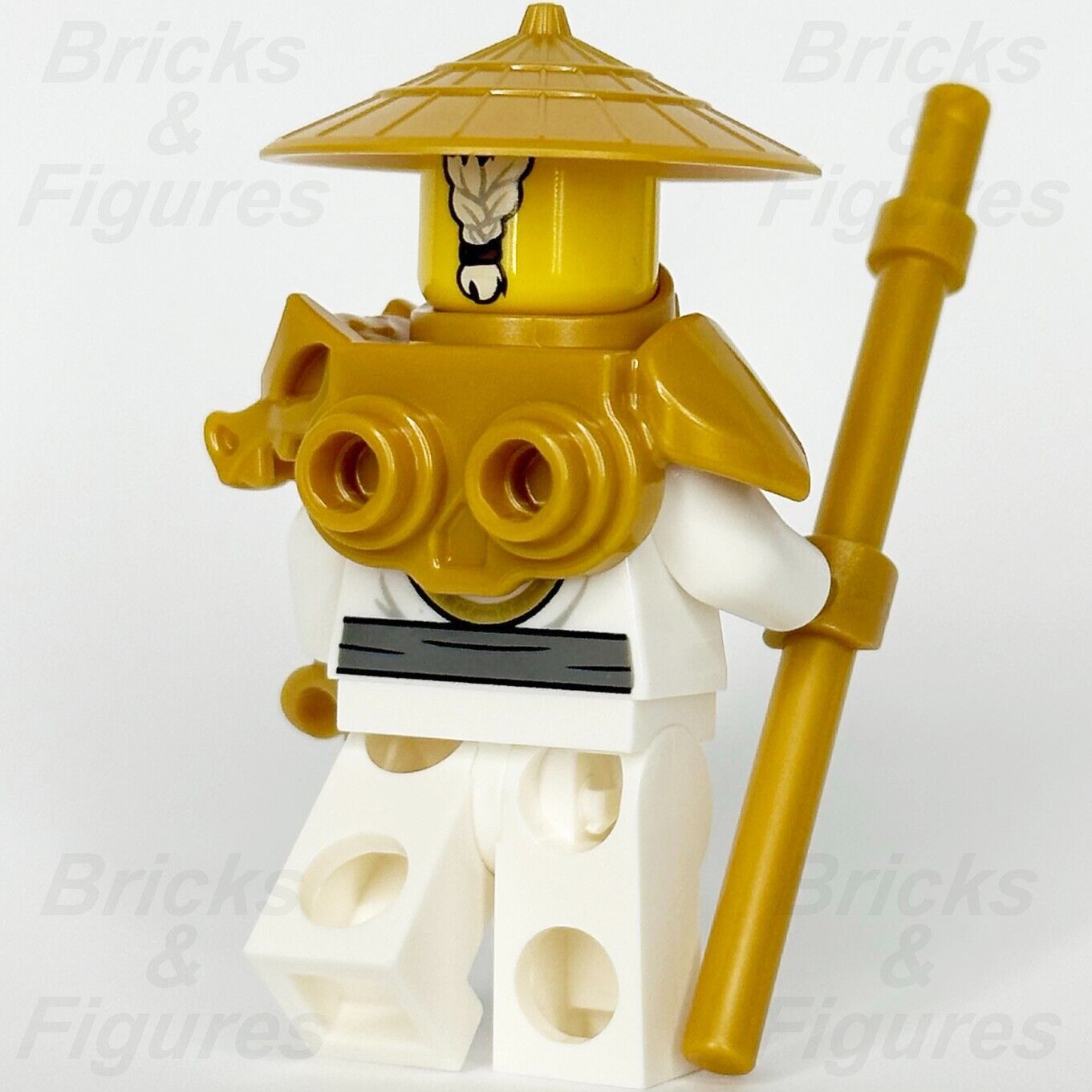 LEGO Ninjago Sensei Wu Minifigure Crystalized Master Ninja 71775 njo784 Minifig 3
