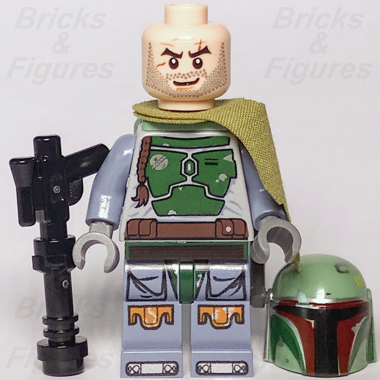 LEGO Star Wars Boba Fett Minifigure Mandalorian Bounty Hunter 9496 sw0396 2