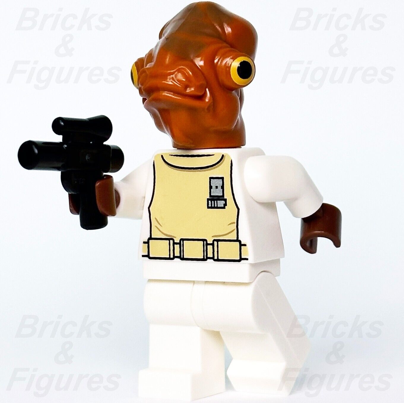 LEGO Star Wars Admiral Ackbar Minifigure Mon Calamari 75003 7754 sw0247 Minifig 1