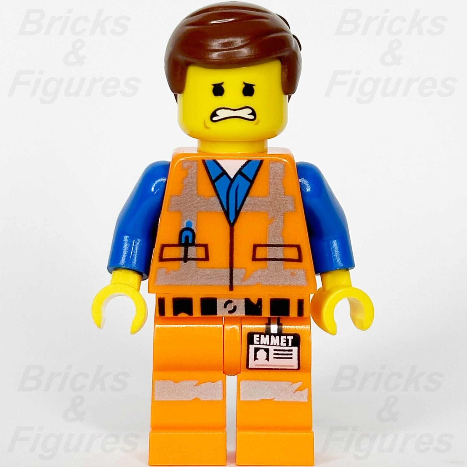 The LEGO Movie 2 Emmet Minifigure Smile Scared 70829 70823 70840 tlm125 Minifig 2