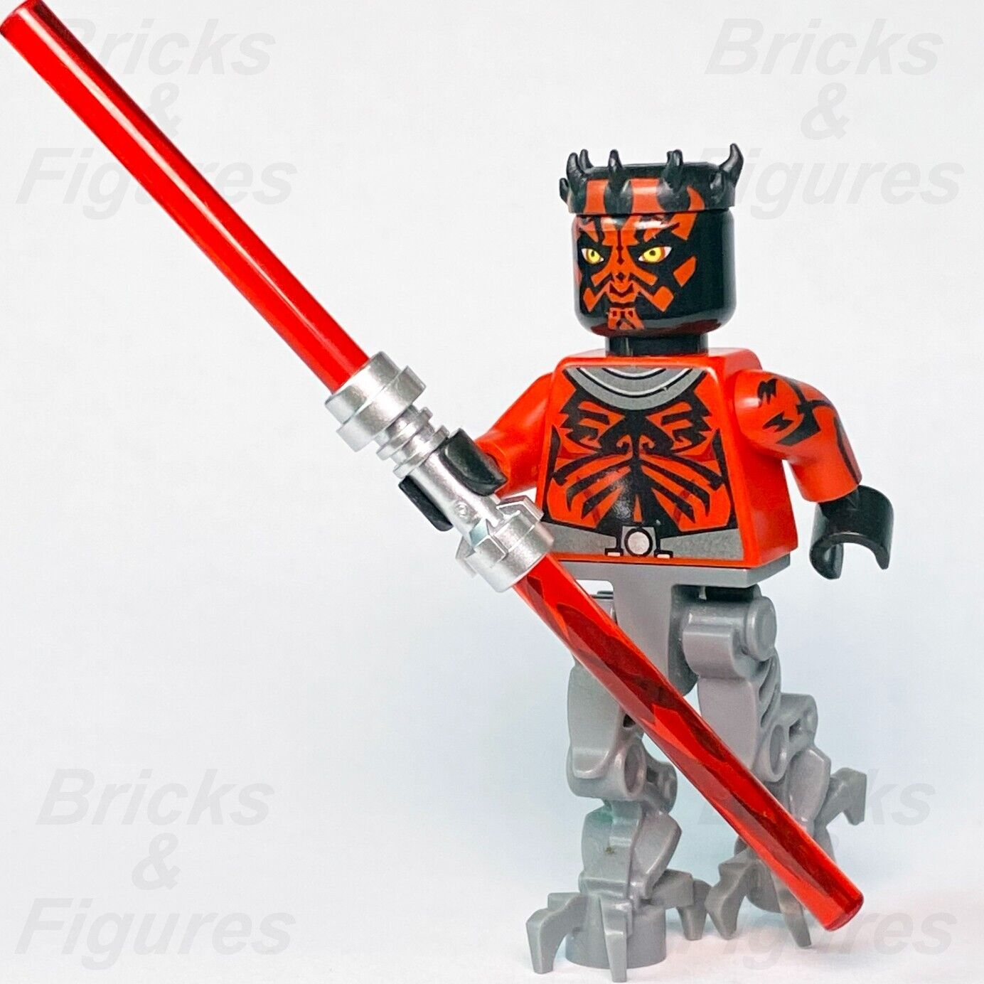 LEGO Star Wars Darth Maul Minifigure with Mechanical Legs Sith Lord 75022 sw0493