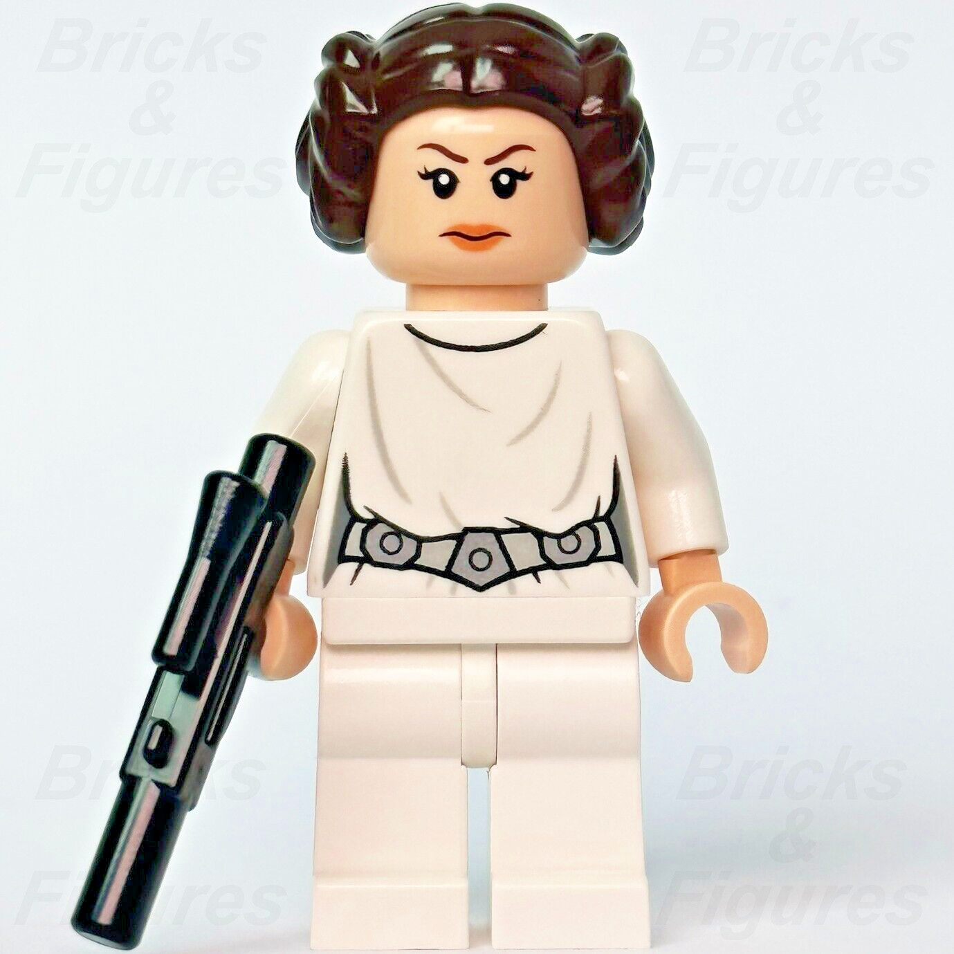 LEGO Star Wars Princess Leia Minifigure White Dress Belt Outfit 75159 sw0779 - Bricks & Figures