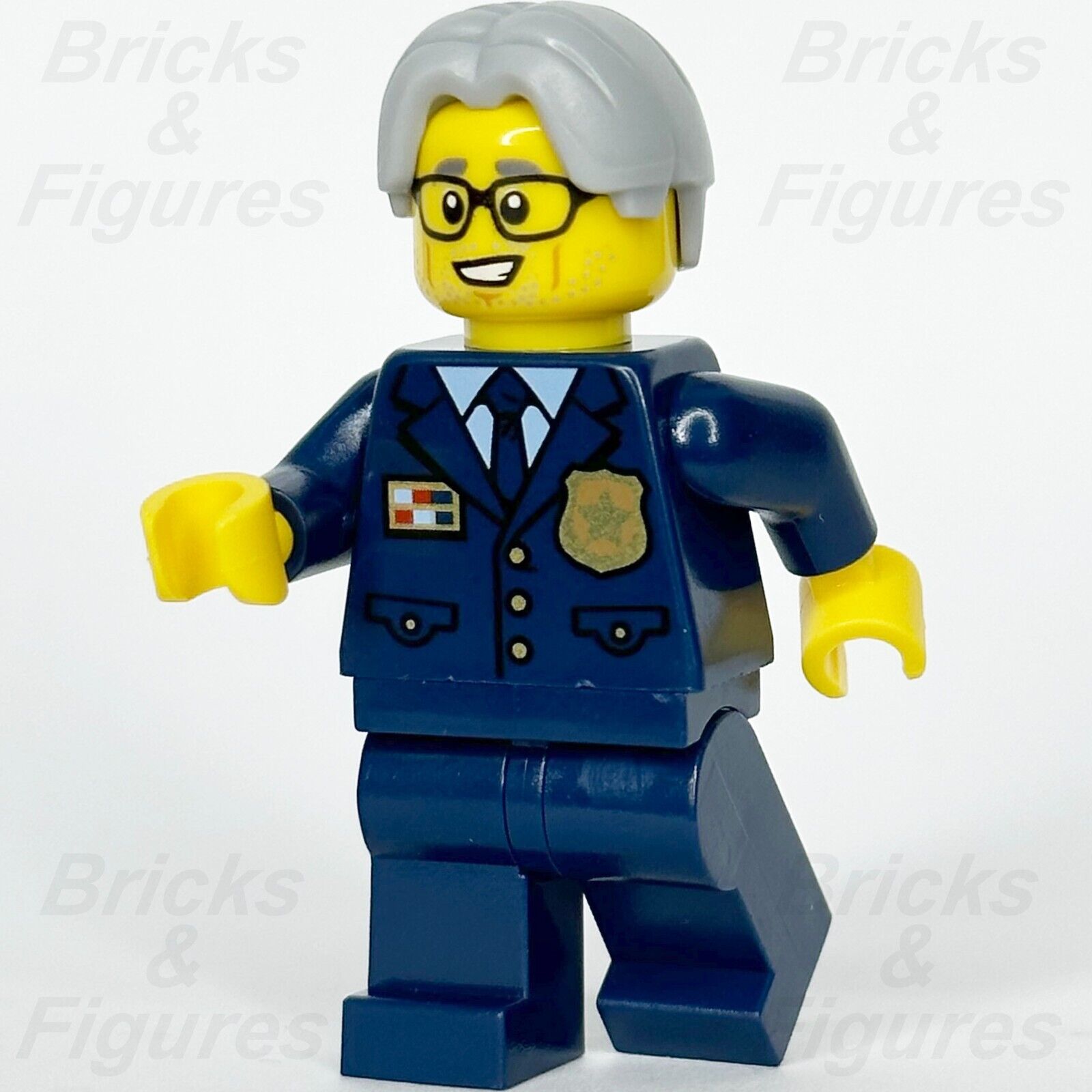LEGO City Police Chief Wheeler Minifigure Town Police 60246 60316 cty1124 1