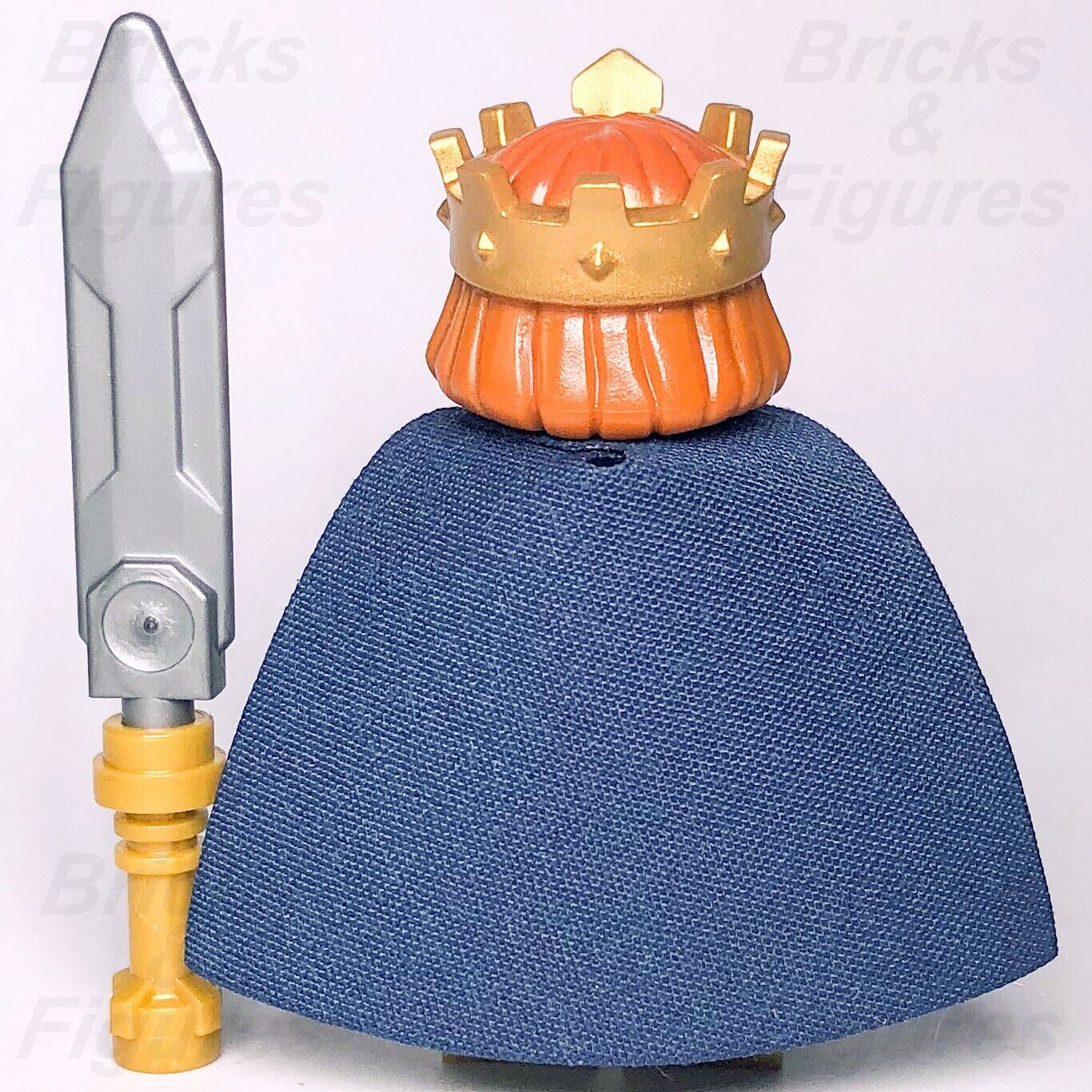 LEGO Nexo Knights King Halbert Minifigure Crown & Beard 70327 nexo014 Minifig 3