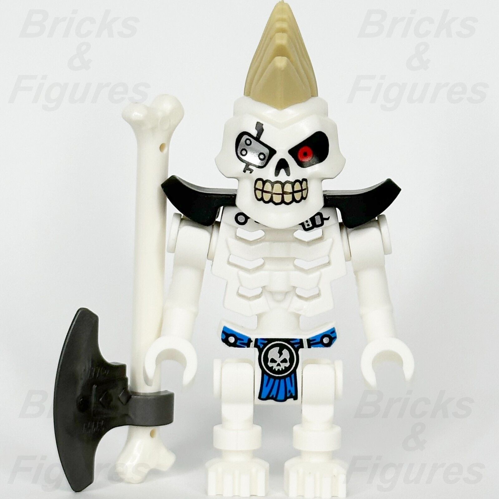 LEGO® Ninjago Nuckal Minifigure Legacy Skulkin Skeleton Army 70665 njo503 Mohawk