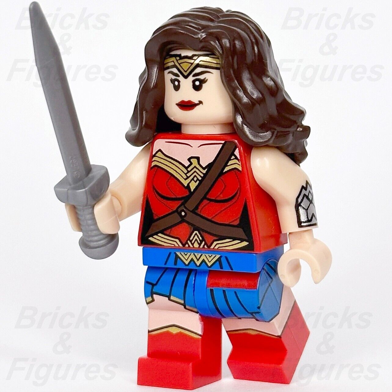 LEGO Super Heroes Wonder Woman Minifigure DC Diana Prince 76075 sh393 Minifig 1