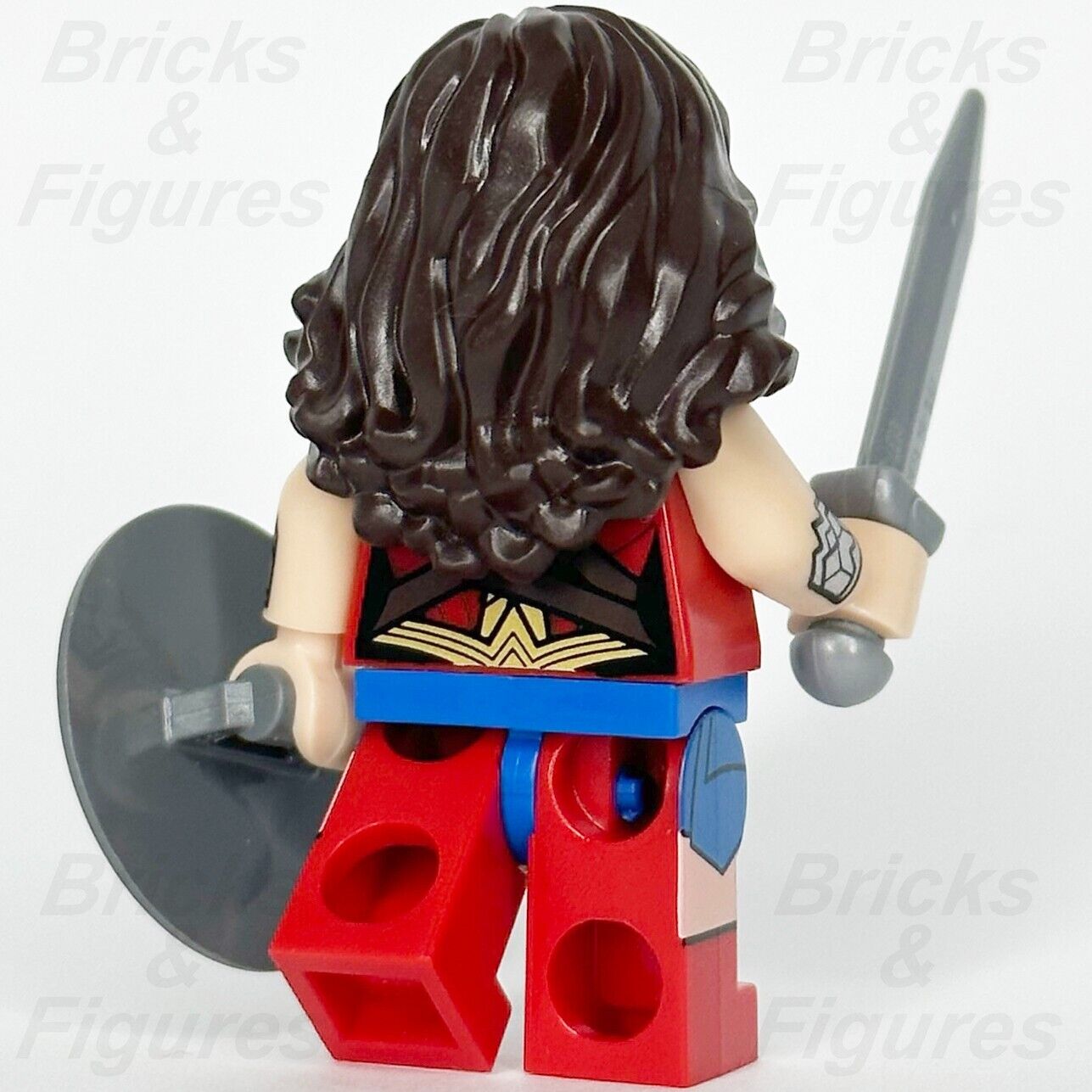LEGO Super Heroes Wonder Woman Minifigure DC with Sword & Shield 76075 sh393 3