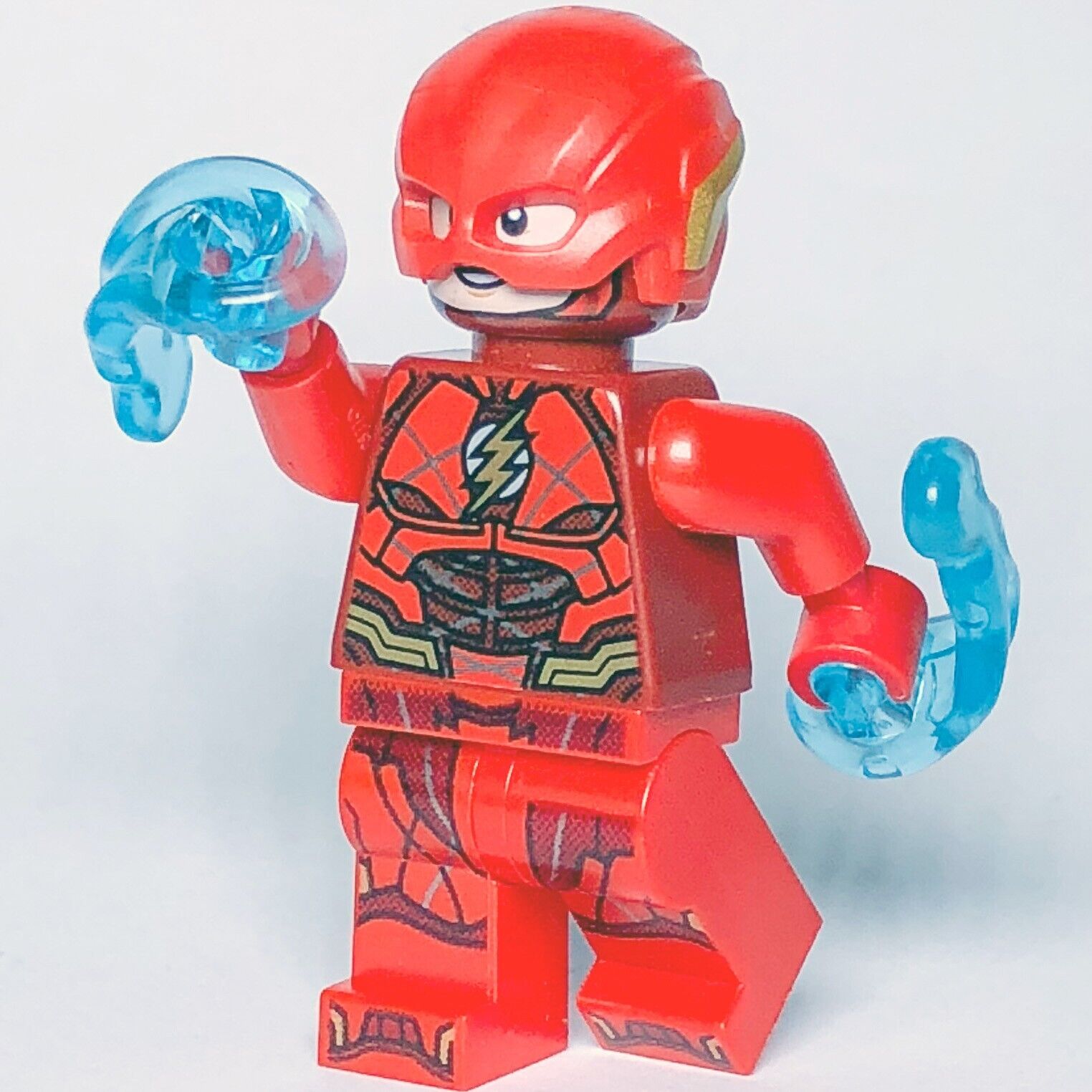 LEGO DC Super Heroes The Flash Minifigure Barry Allen Justice League 76086 sh438 - Bricks & Figures