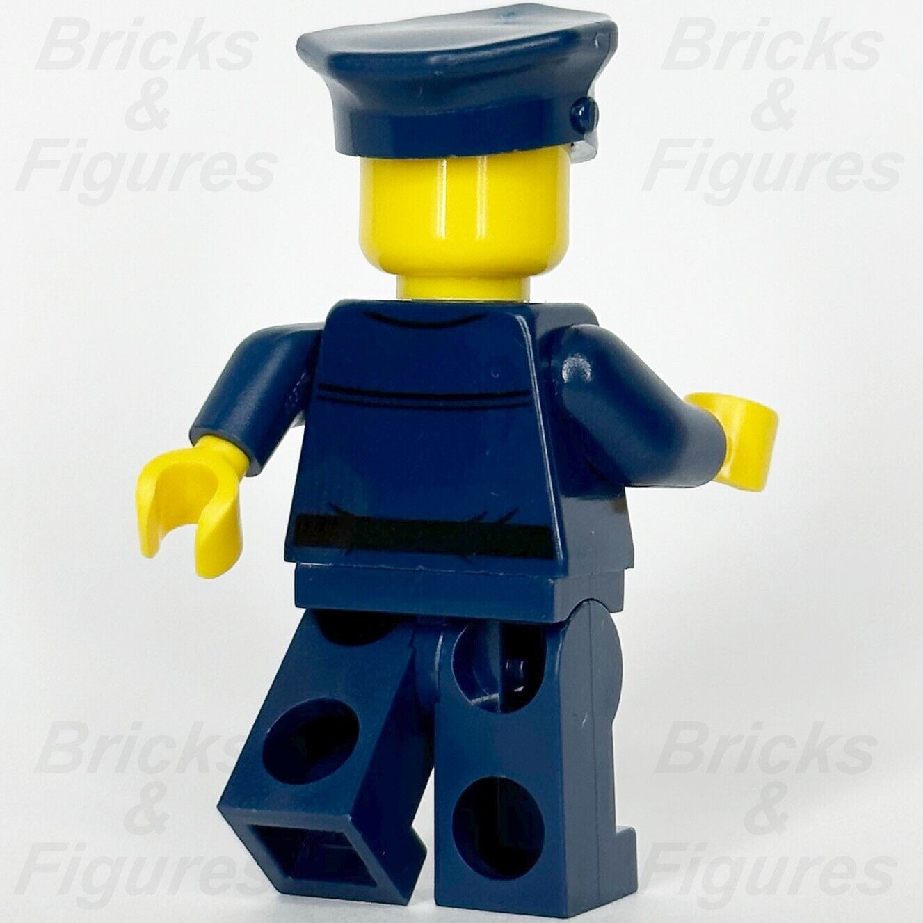 LEGO Police Officer 1940s Era Minifigure Moustache Creator Expert Town 10278 3