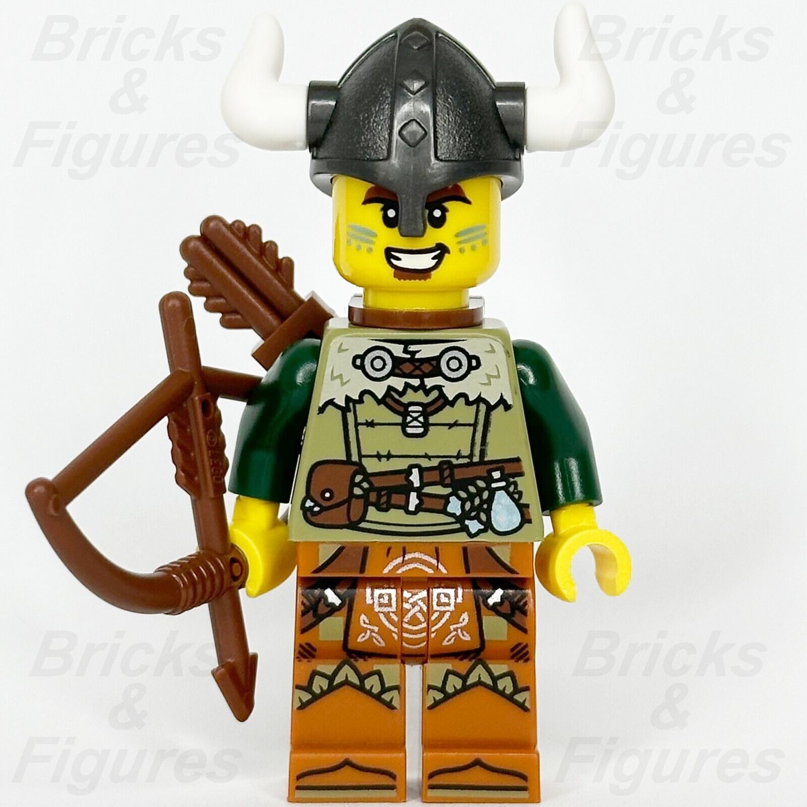 LEGO Ideas Viking Archer Minifigure Vikings Helmet, Bow & Quiver 21343 idea168