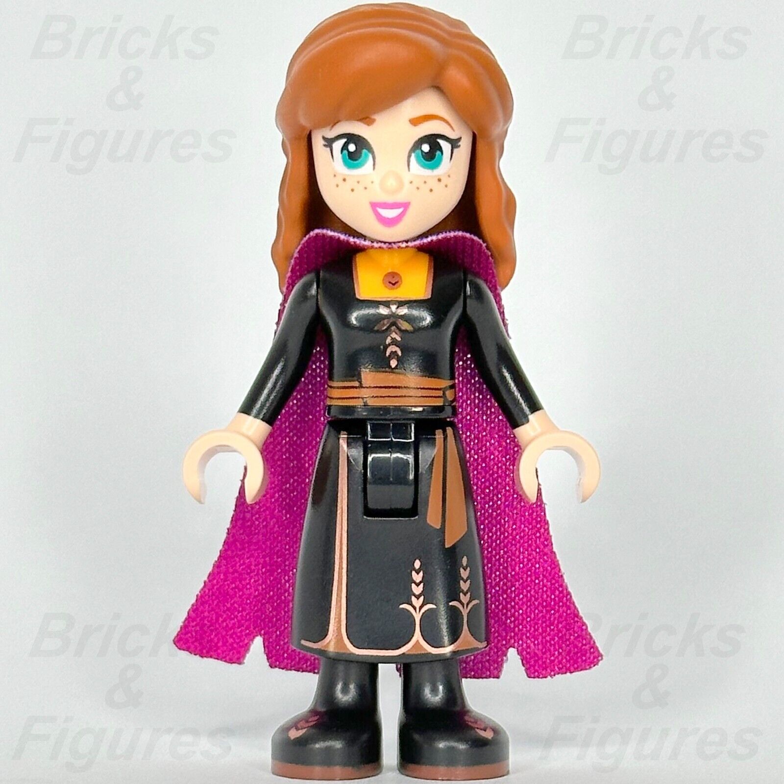 LEGO Disney Princess Anna Minifigure Frozen 2 Black Dress 41164 41165 dp073