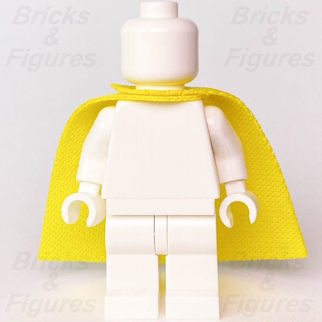 DC Super Heroes LEGO Yellow Spongy Cape Robe Cloth Minifigure Part 19888 76035