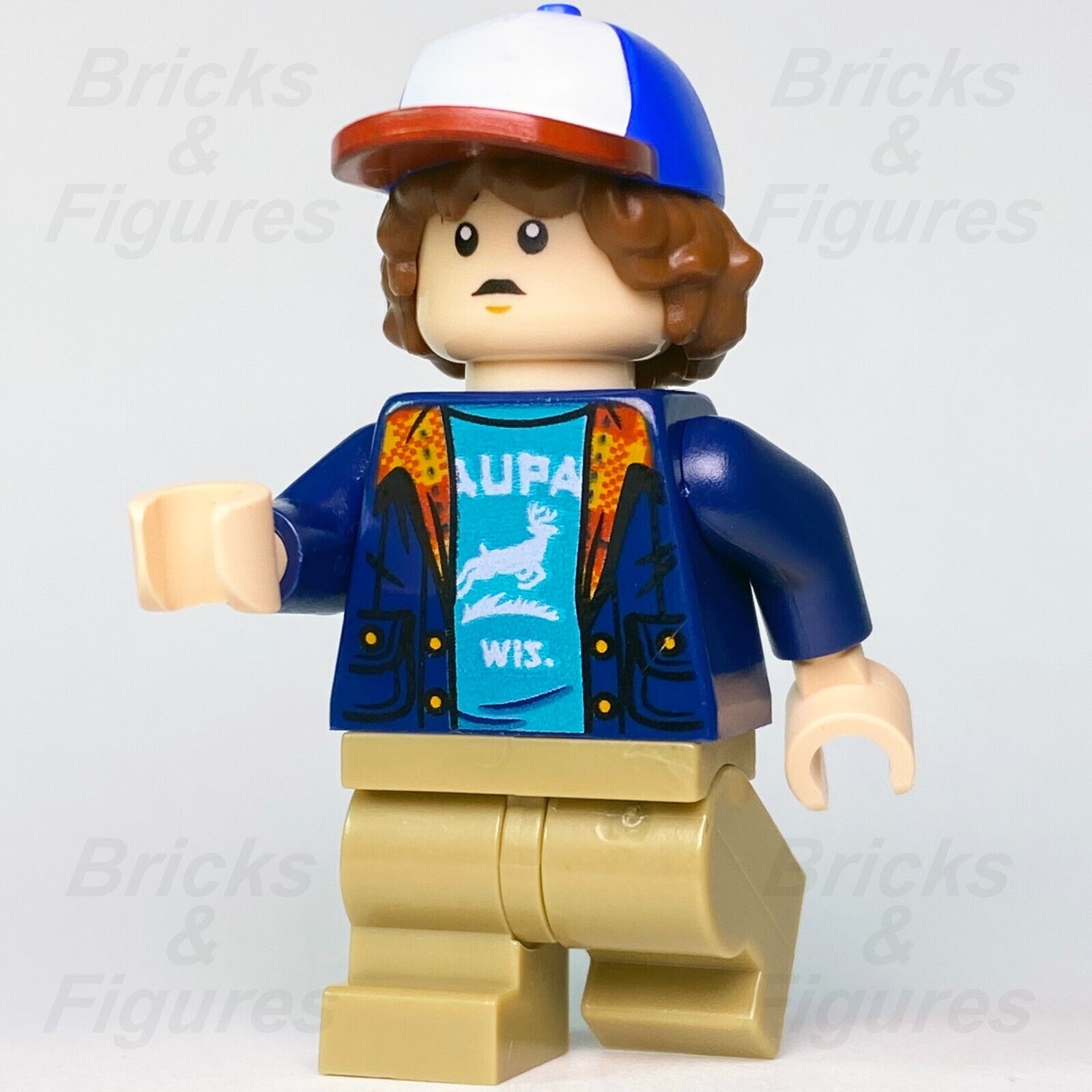 LEGO Stranger Things Dustin Henderson Minifigure Netflix TV Series 75810 st005 2