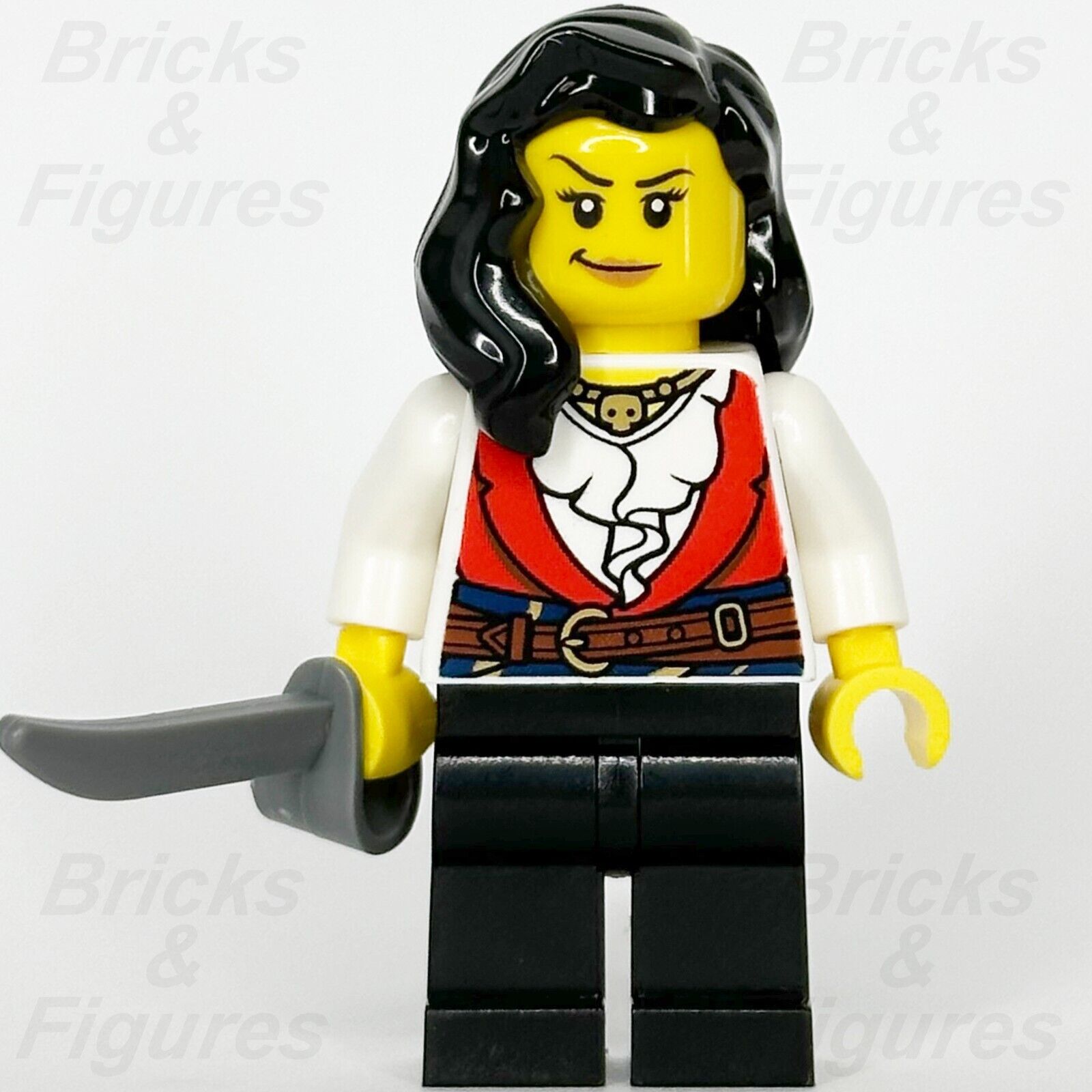 LEGO Pirate Minifigure Pirates Imperial Soldiers Lady Anchor Female 10320 pi189