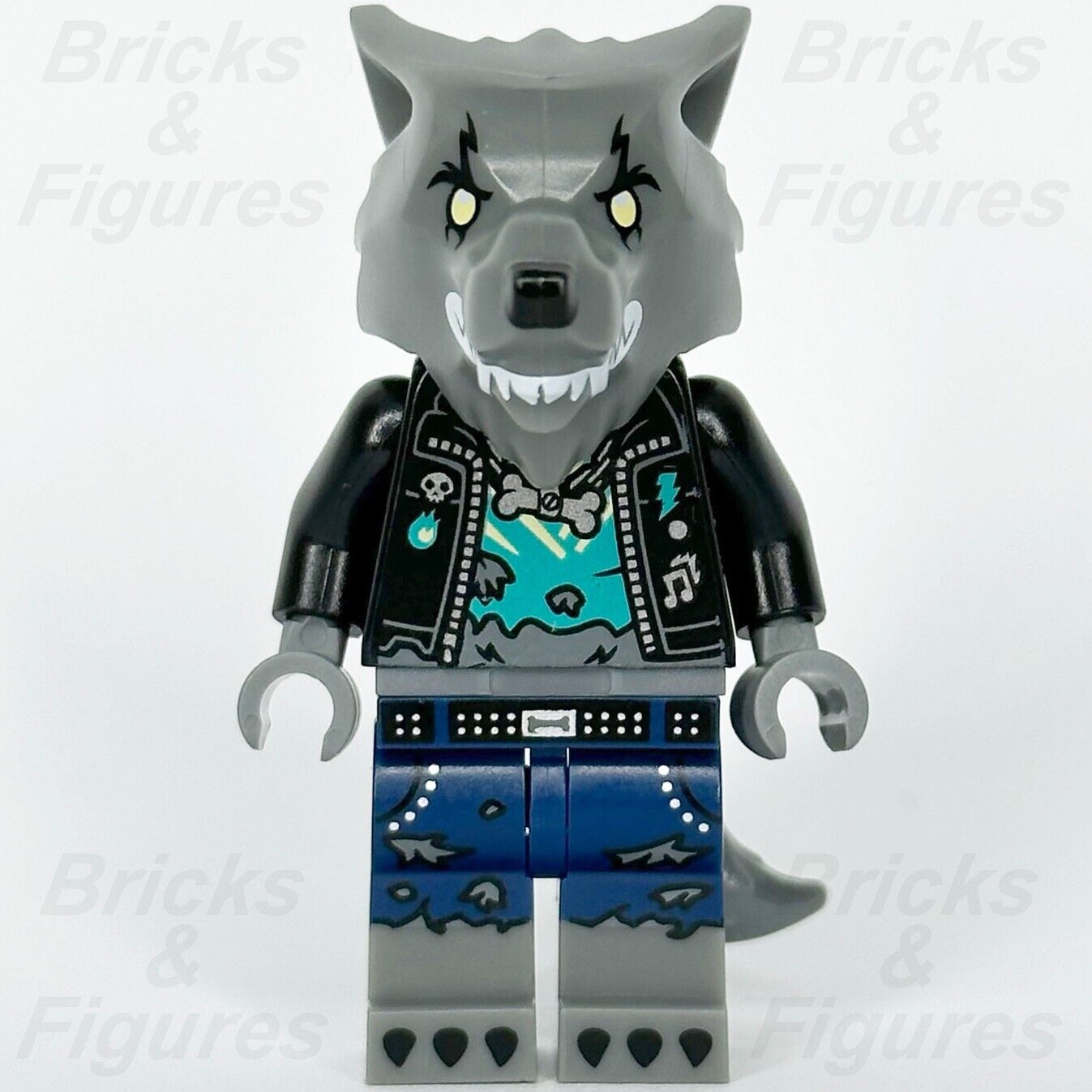 LEGO Werewolf Drummer Minifigure Vidiyo Bandmates Series 1 43101 vid018 Minifig 2