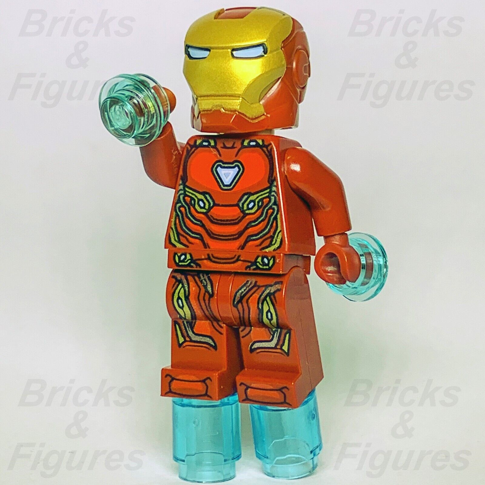 LEGO Marvel Super Heroes Iron Man Minifigure Mark 50 Infinity War 76108 sh496