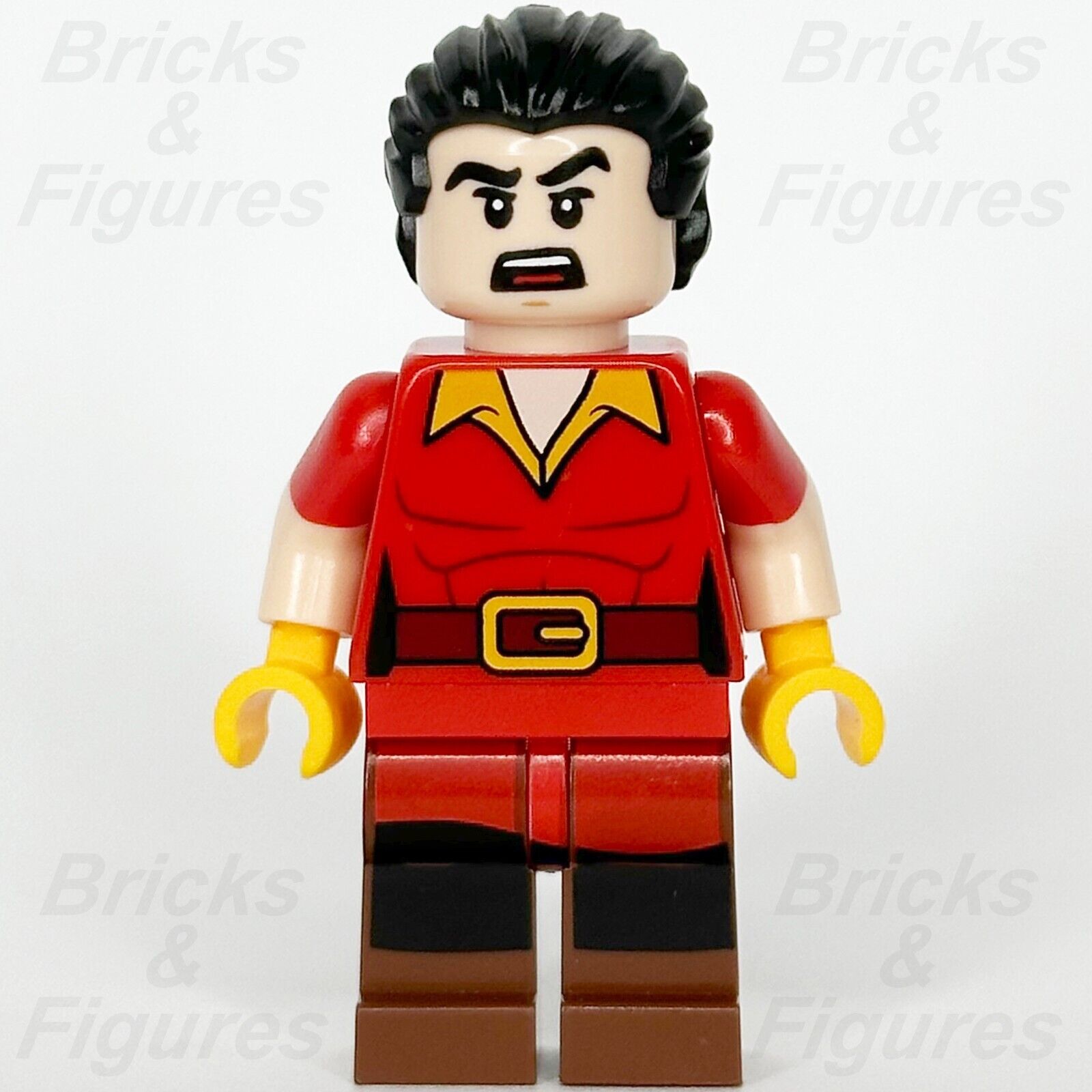 LEGO Disney Gaston Minifigure Disney 100 Beauty & The Beast Villain 43227 dis129 - Bricks & Figures