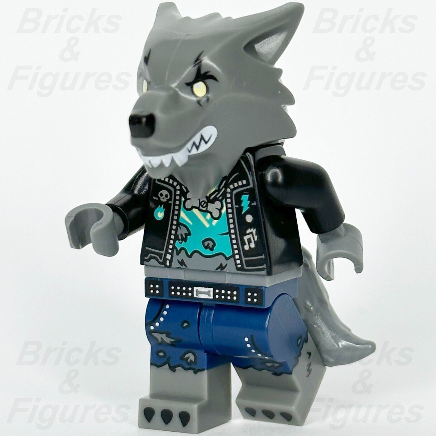 LEGO Werewolf Drummer Minifigure Vidiyo Bandmates Series 1 43101 vid018 Minifig 1