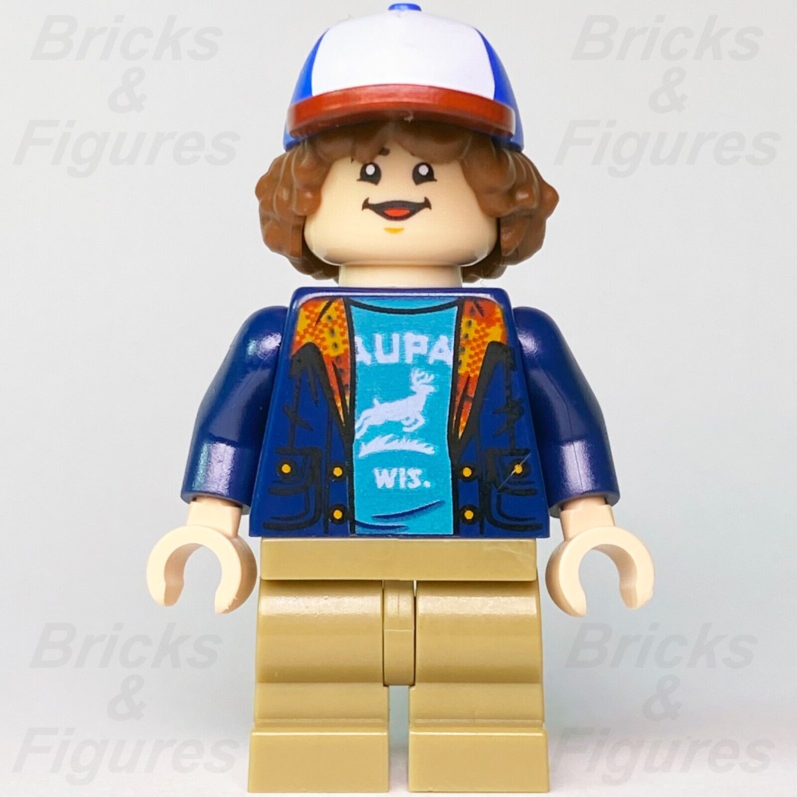 LEGO Stranger Things Dustin Henderson Minifigure Netflix TV Series 75810 st005 1