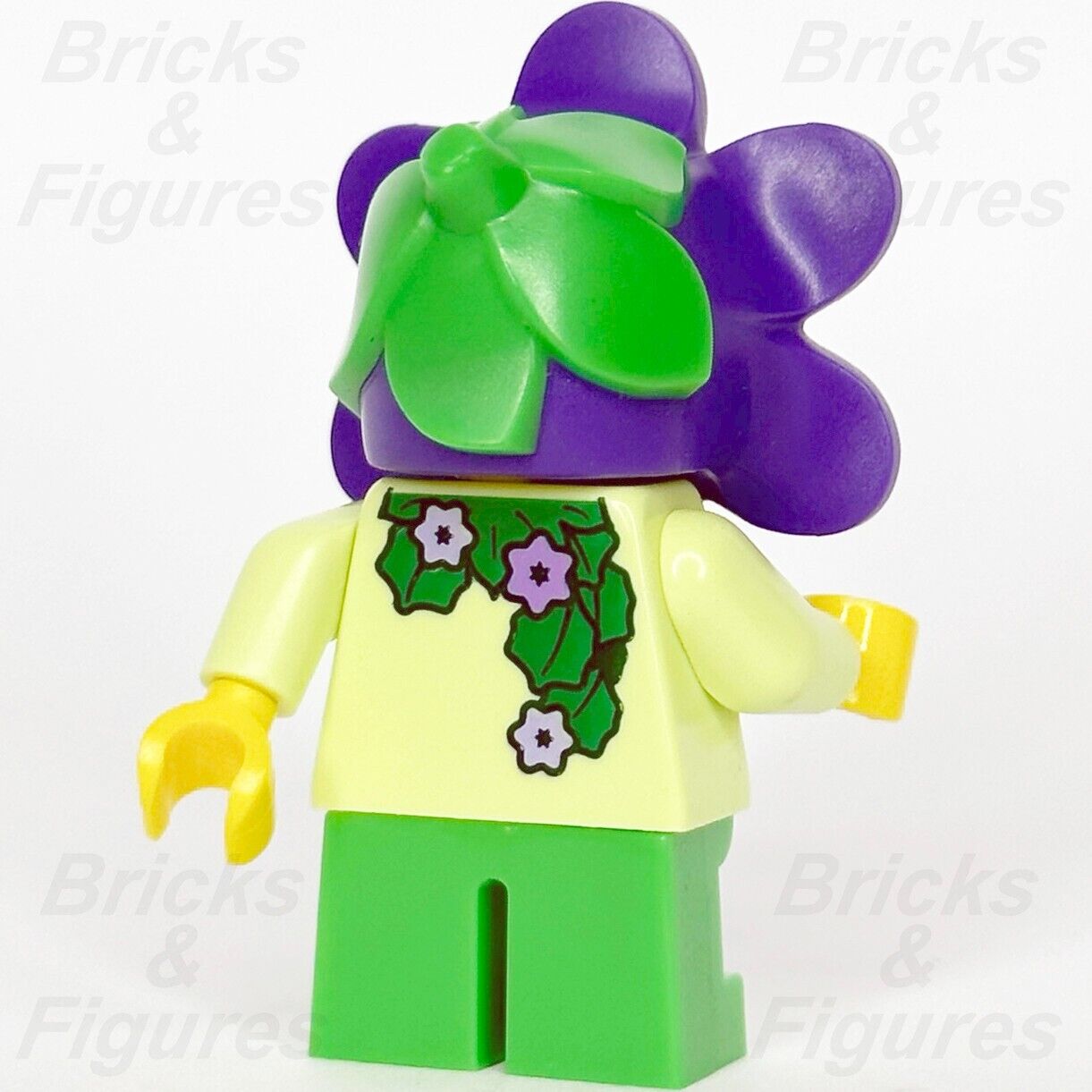 LEGO Flower Costume Girl Minifigure Purple Bud Build-A-Minifigure BAM 2023
