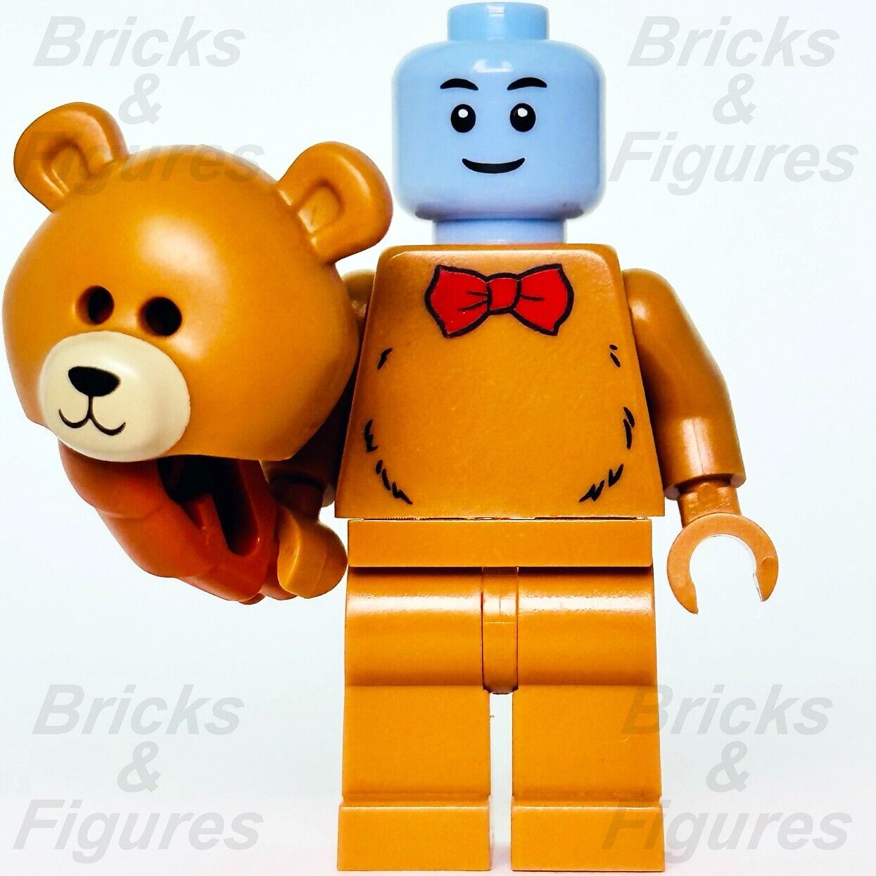 LEGO Bow Tie Bear w/ Croissant Part Build-A-Minifigure BAM 2022 hol240 Costume - Bricks & Figures