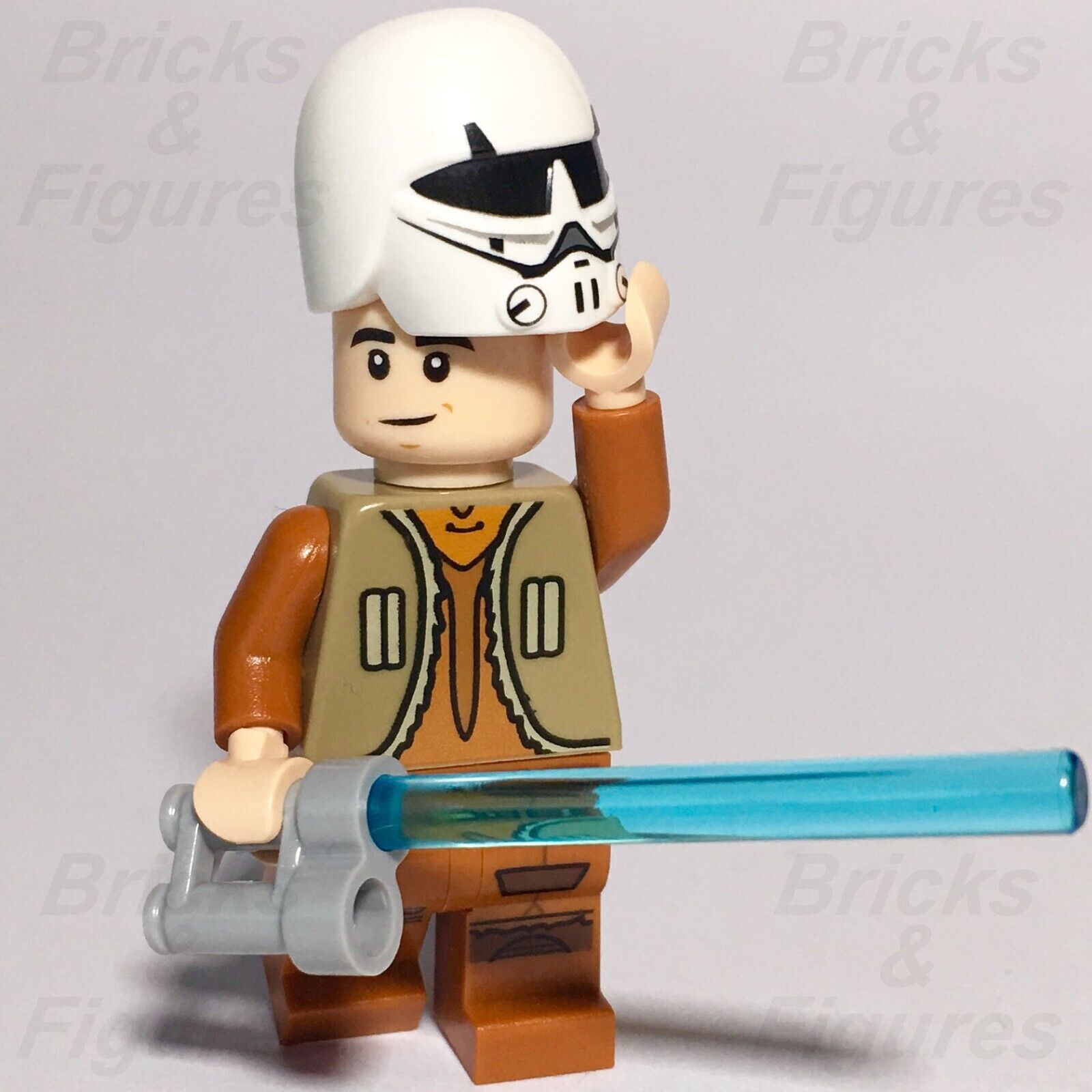LEGO Star Wars Ezra Bridger Minifigure with Helmet Rebels 75048 sw0574a Rare