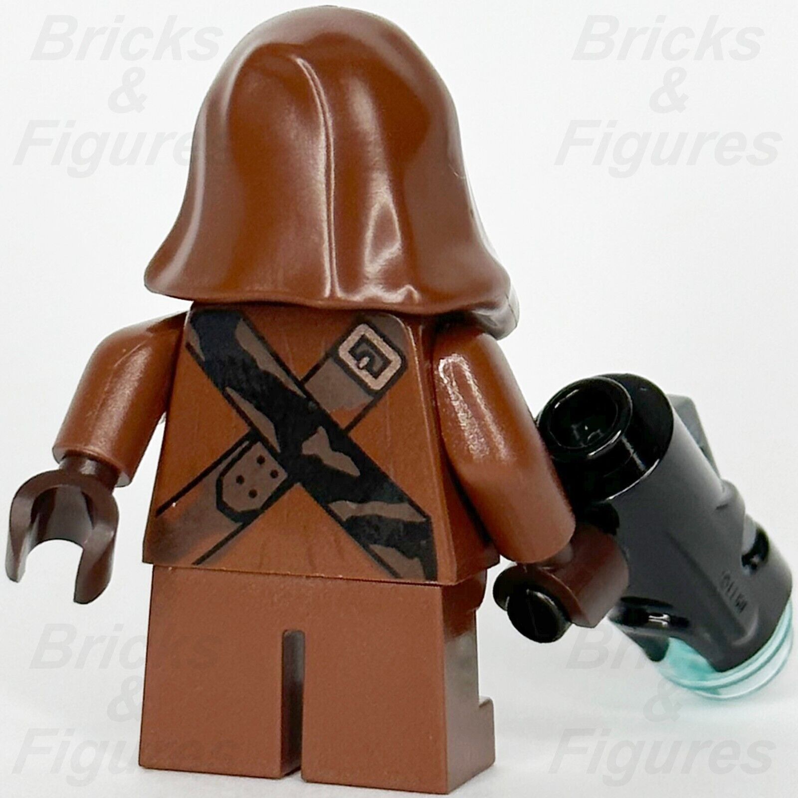 LEGO Star Wars Jawa Minifigure A New Hope Strap Black Stains 75220 75198 sw0896