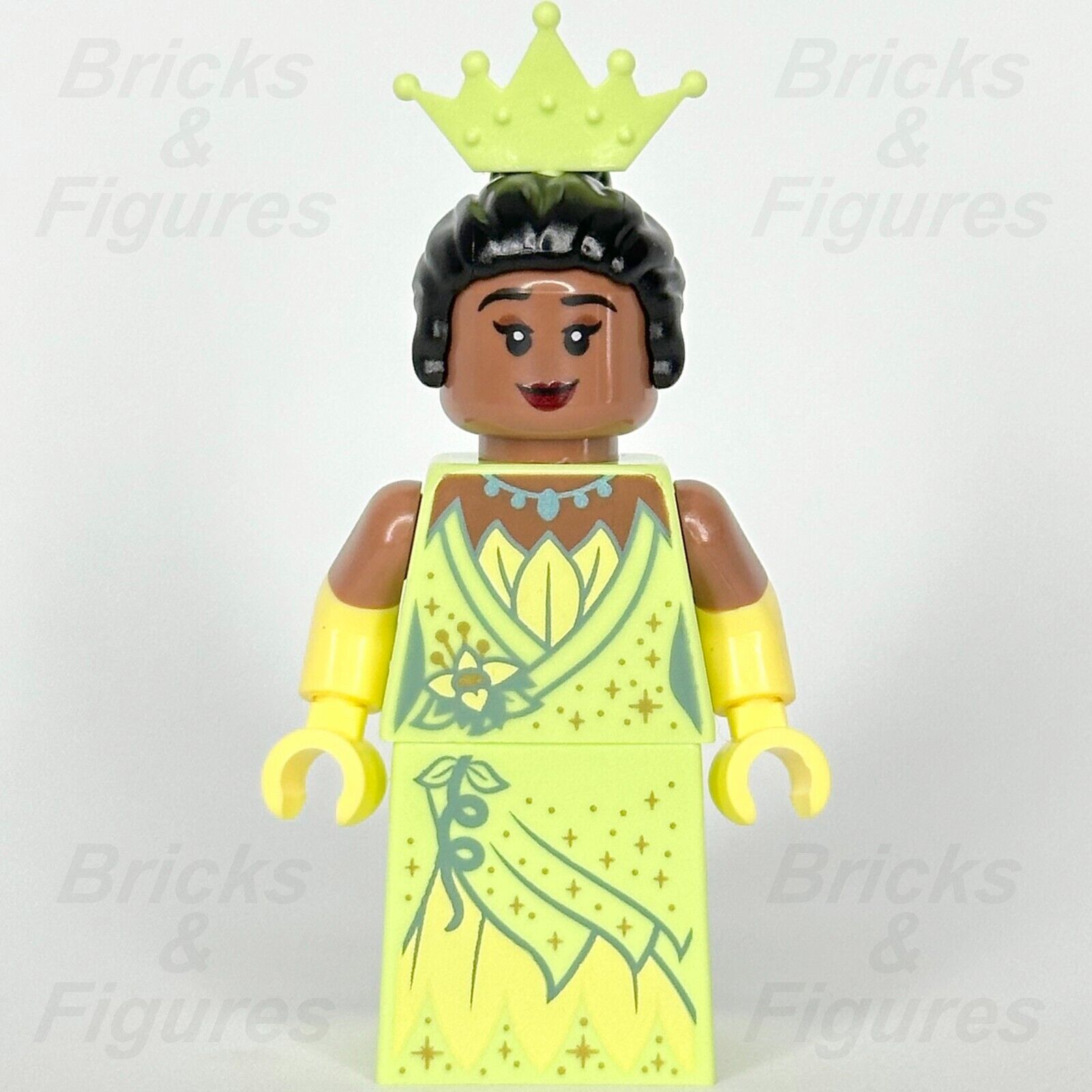 LEGO Disney Tiana Minifigure Disney 100 The Frog and The Princess 43222 dis096 - Bricks & Figures