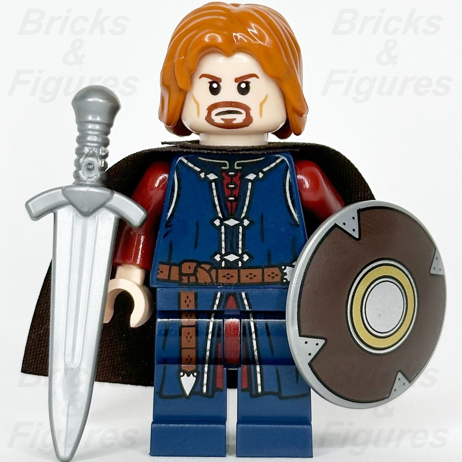 LEGO The Lord of the Rings Boromir Minifigure with Sword & Shield 10316 lor126