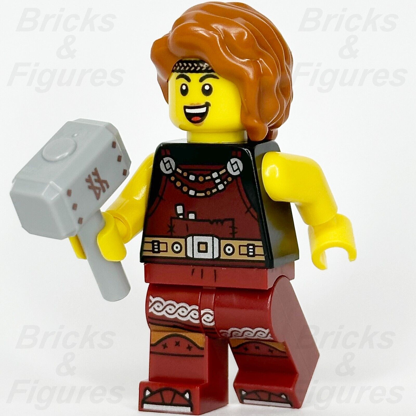 LEGO Ideas Viking Blacksmith Minifigure Vikings with Hammer 21343 idea167