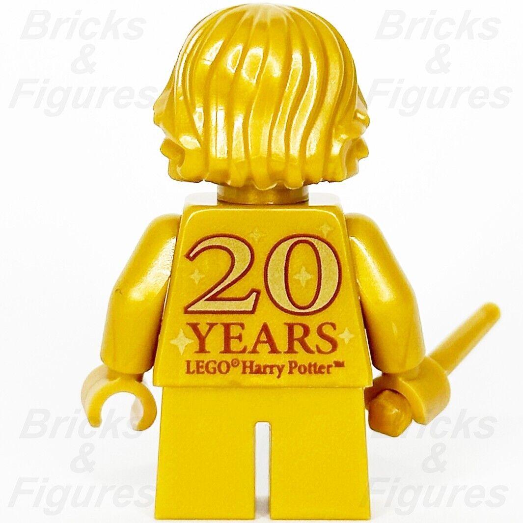 LEGO Harry Potter Ron Weasley Minifigure 20th Anniversary Golden 76388 hp294 3