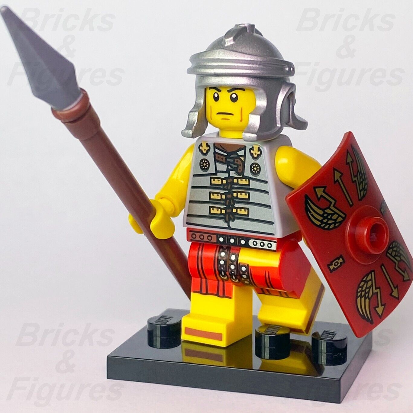 LEGO Collectible Minifigures Roman Soldier Series 6 #10 Minifig 8827 col06-10 - Bricks & Figures
