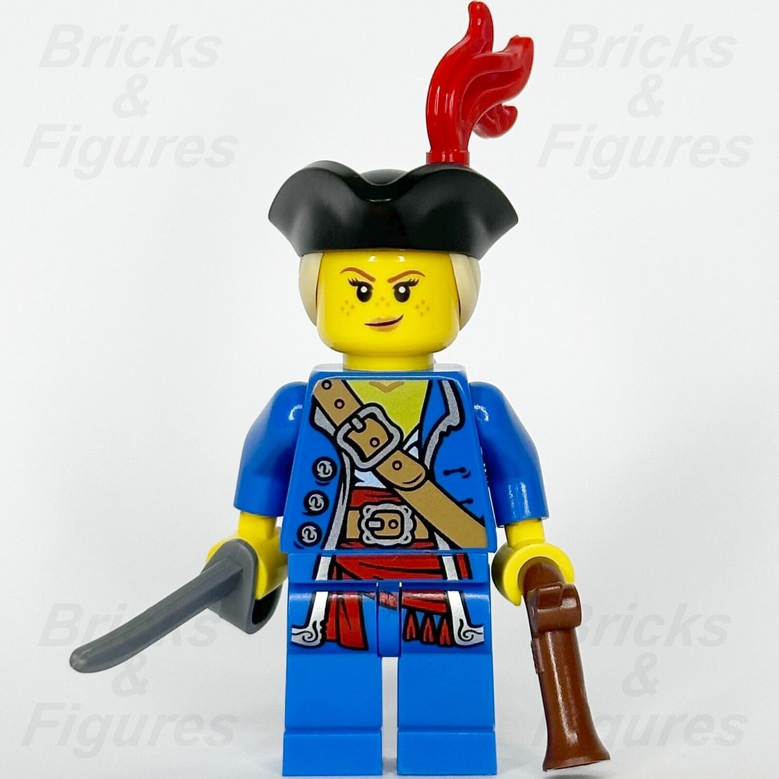 LEGO Pirate Minifigure Build-A-Minifigure Cutlass Sword Flintlock Gun BAM 2024