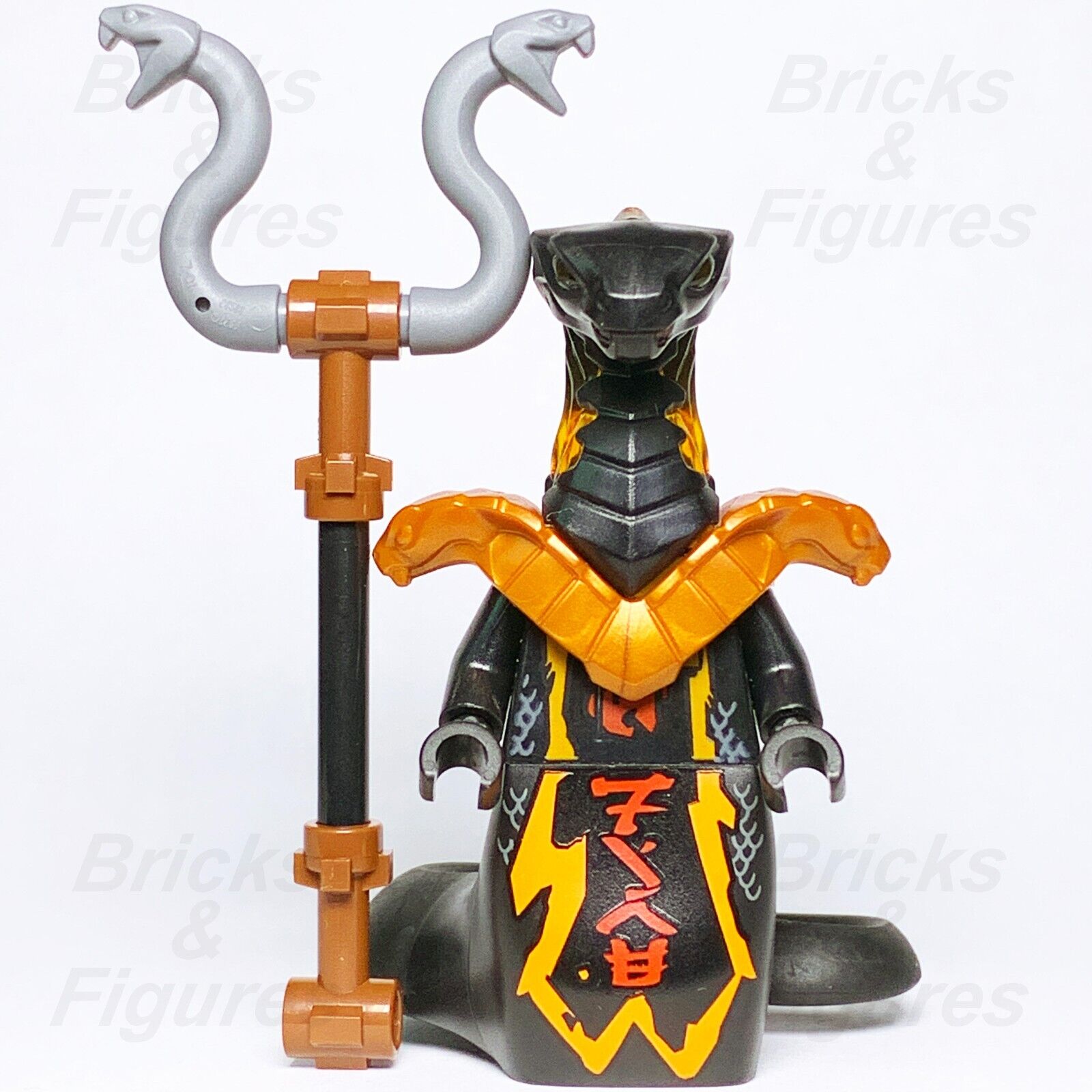 LEGO Ninjago Char Minifigure Pyro Vipers Black Snake Staff 70675 70677 njo541