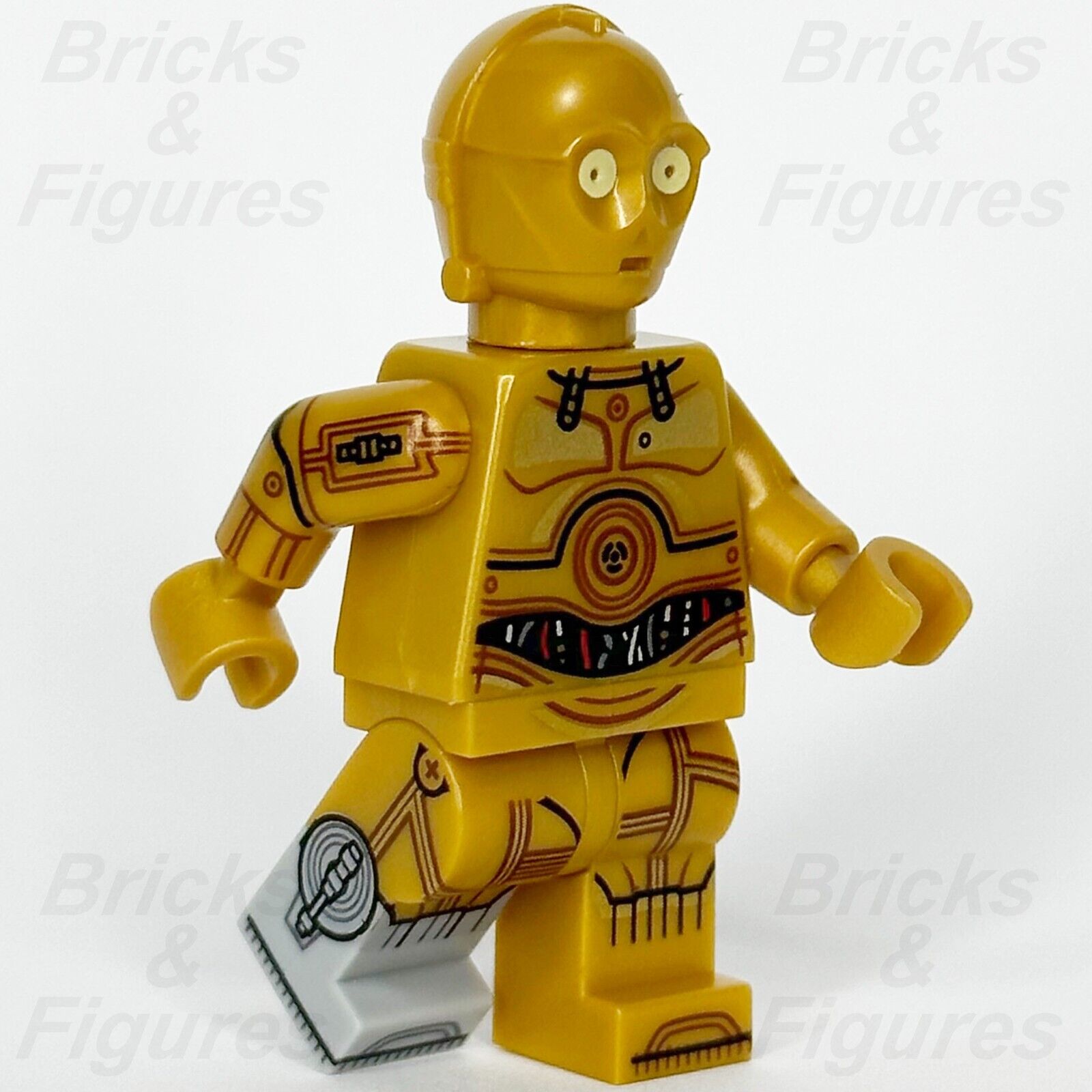LEGO Star Wars C-3PO Minifigure Protocol Droid Printed Arms & Legs 75341 sw1209 4