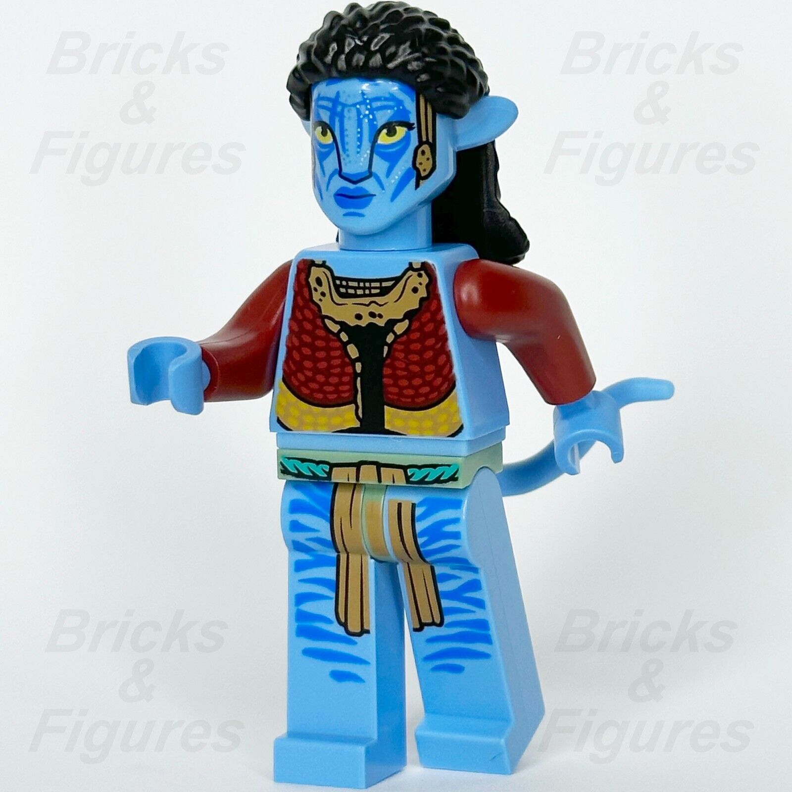 LEGO Avatar Mo'at Minifigure Na'vi Tsahik Spiritual Leader 75574 avt005 Minifig