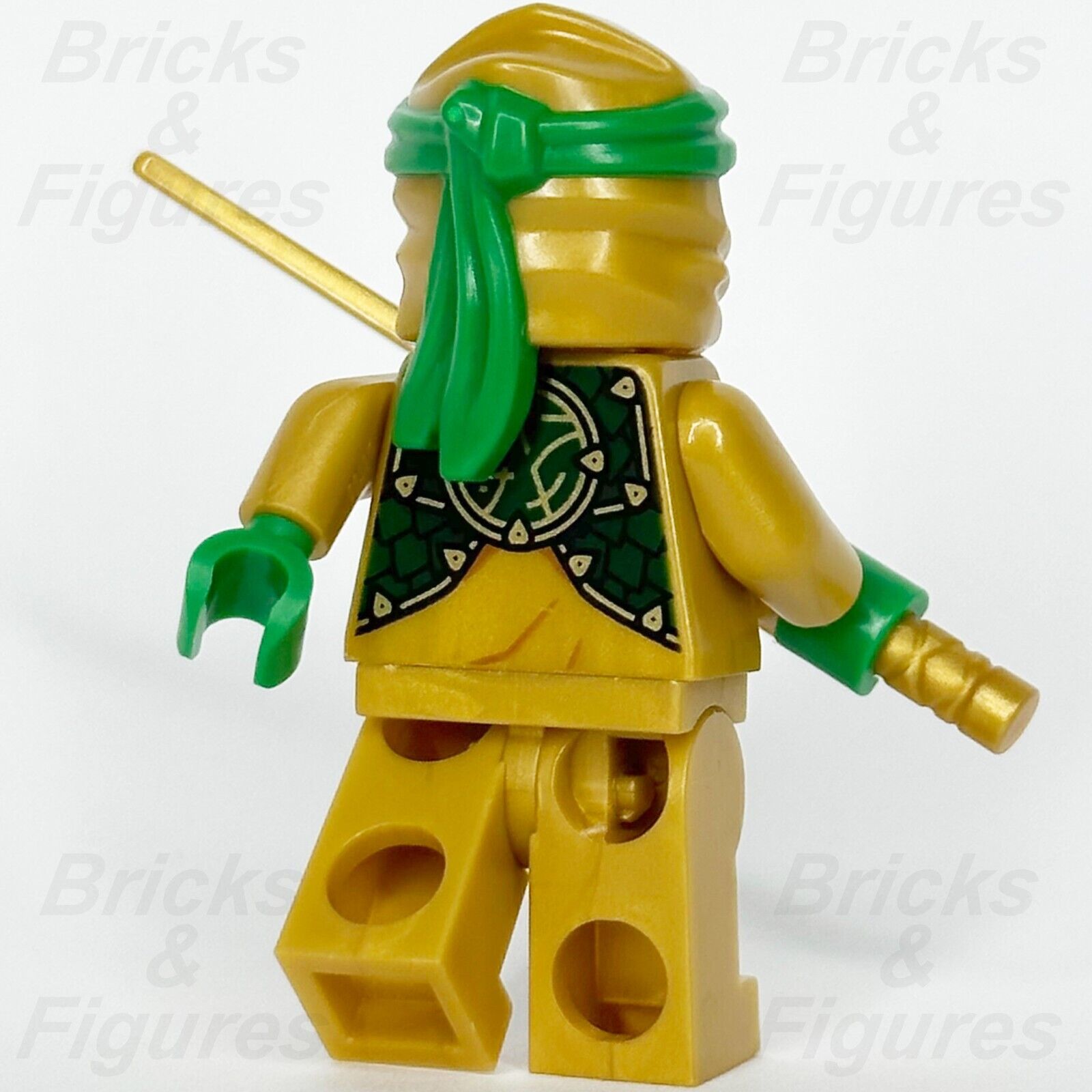 LEGO Ninjago Lloyd Golden Ninja Minifigure Core Green 71781 njo790 Minifig 3