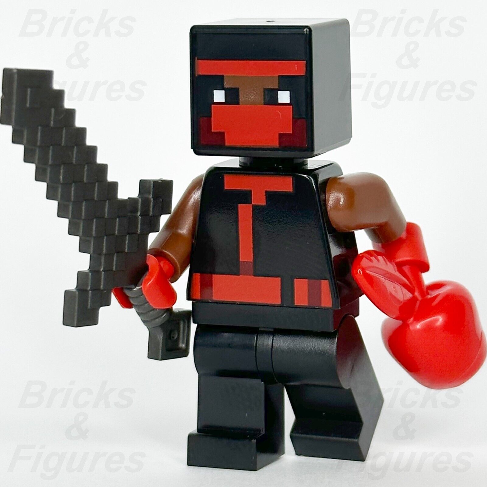 LEGO Minecraft Ninja Minifigure with Sword & Red Apple 21183 662304 min112 - Bricks & Figures