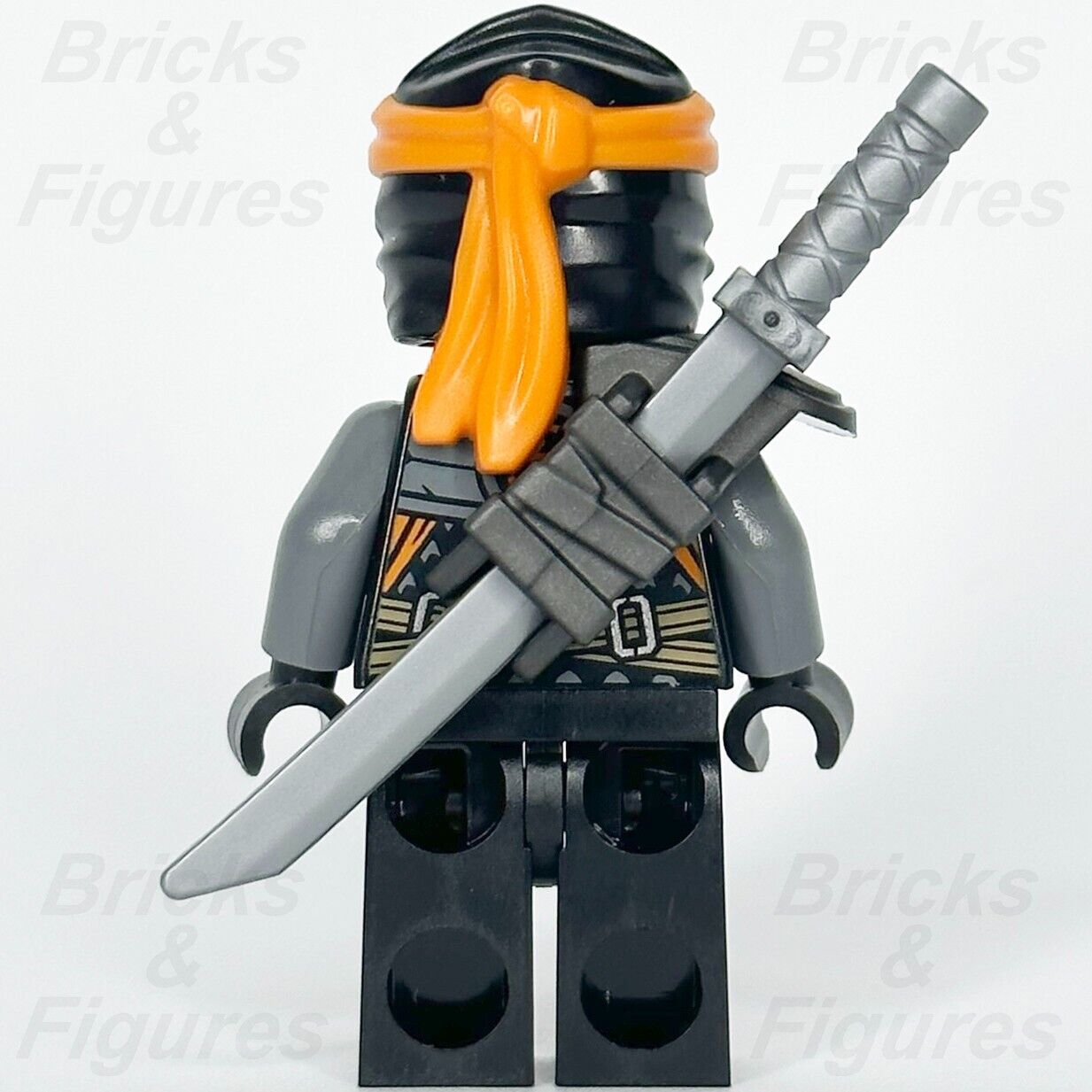 LEGO Ninjago Cole Minifigure Crystalized Black Earth Ninja 71771 njo782 Minifig 2