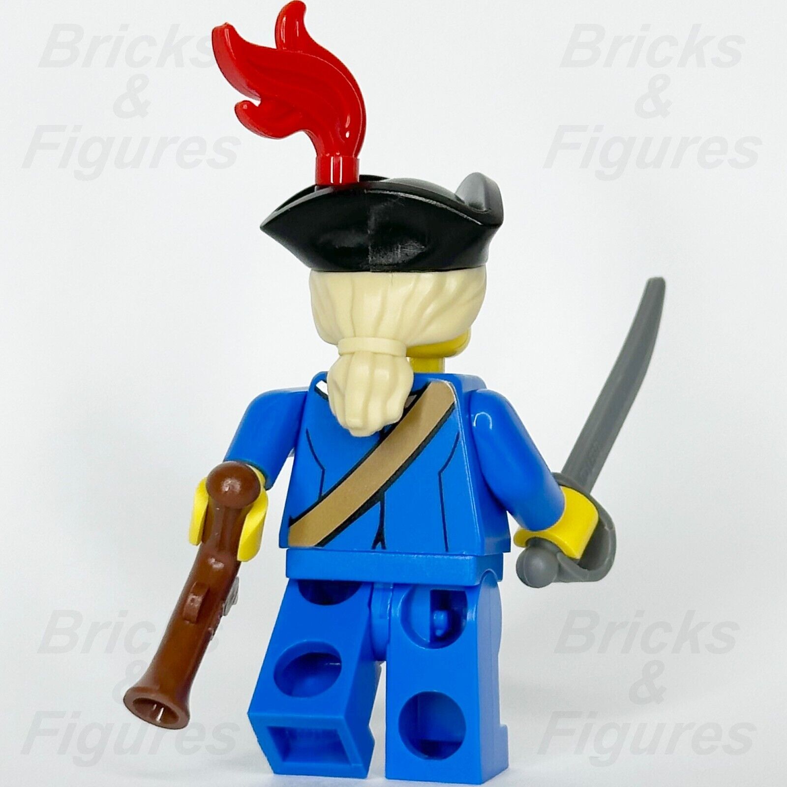 LEGO Pirate Minifigure Build-A-Minifigure Cutlass Sword Flintlock Gun BAM 2024