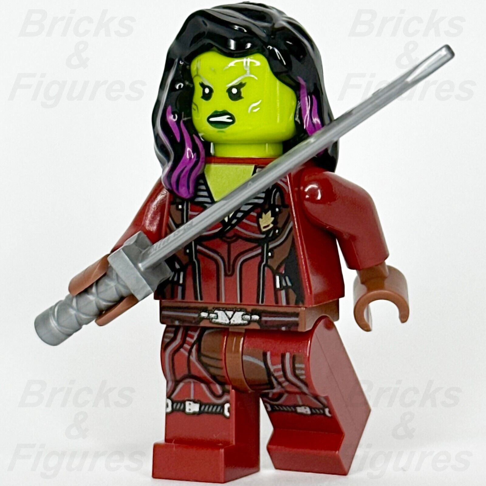 LEGO Marvel Super Heroes Gamora Minifigure Guardians of the Galaxy 76021 sh124