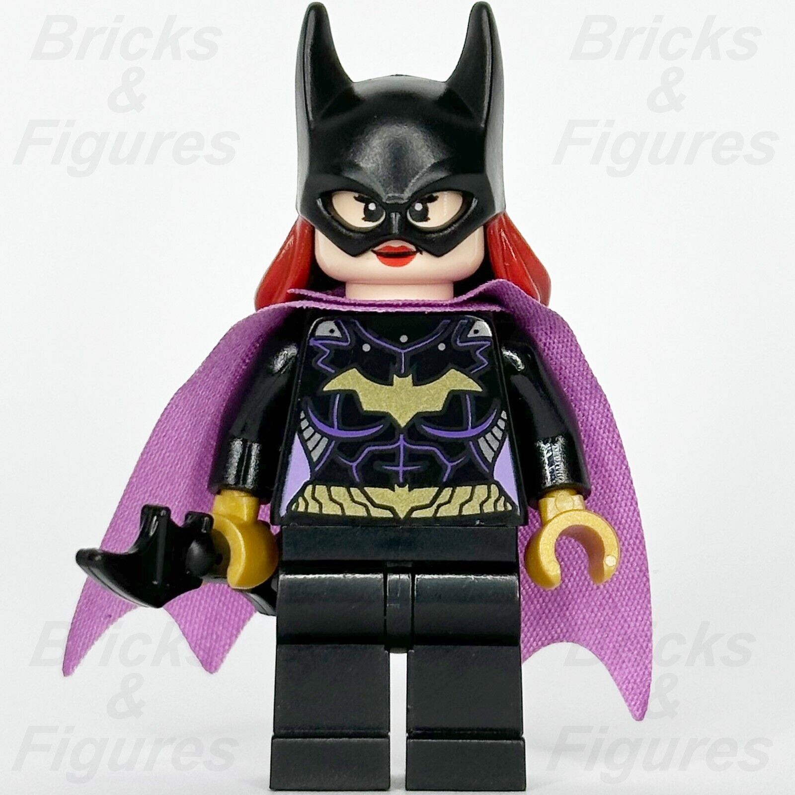 LEGO Super Heroes Batgirl Minifigure Batman 2 DC Lavender Cape 76013 sh092