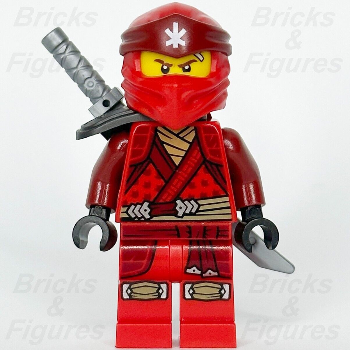 LEGO Ninjago Kai Minifigure Crystalized Red Fire Ninja 71771 njo762 Minifig 1