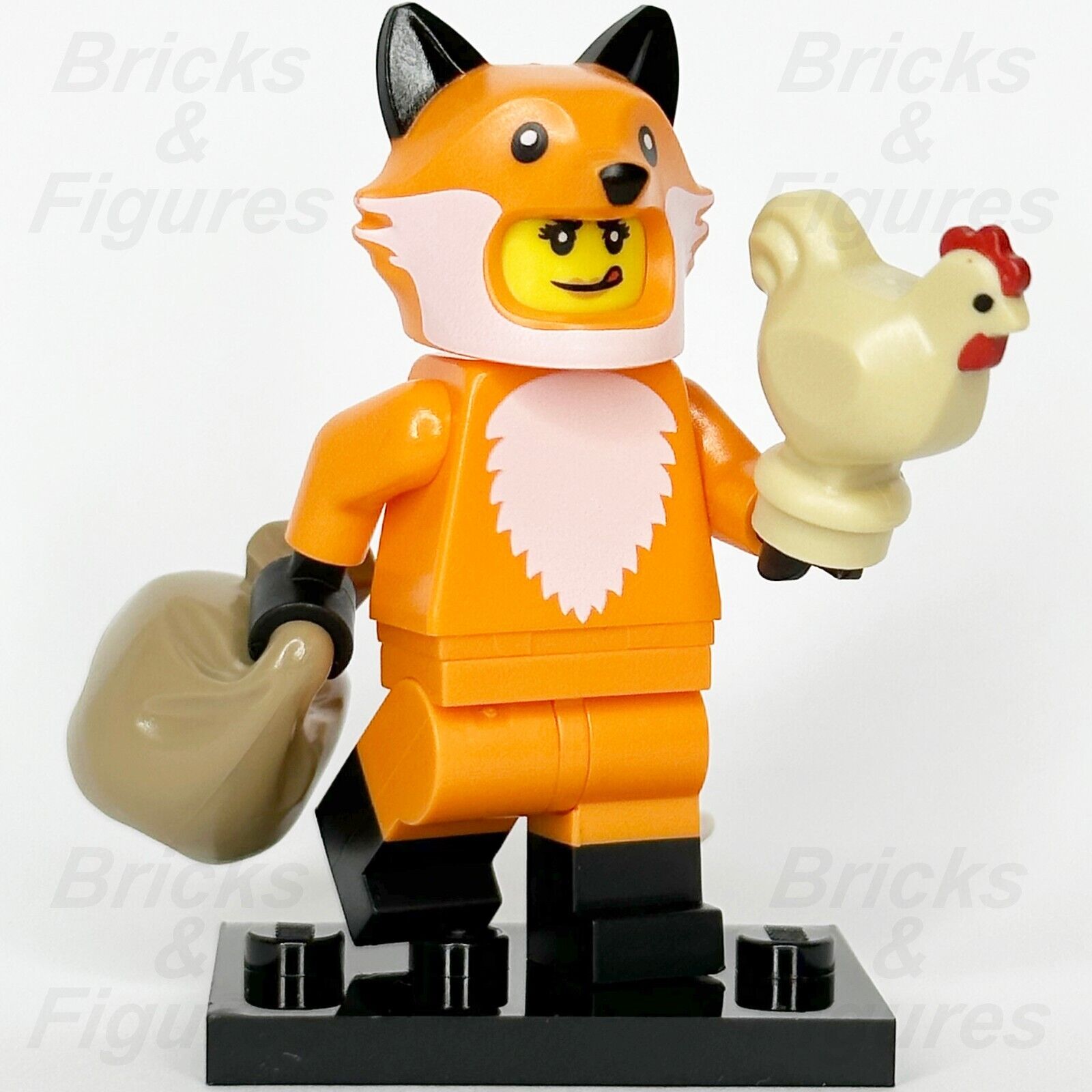 LEGO COLLECTIBLE MINIFIGURES FOX COSTUME GIRL MINIFIGURE SERIES 19 MINIFIG COL19-14 71025 01