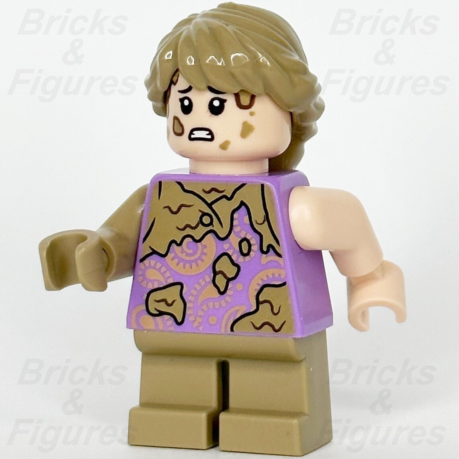 LEGO Jurassic World Lex Murphy Minifigure Dirt Stains Jurassic Park 76956 jw098 1