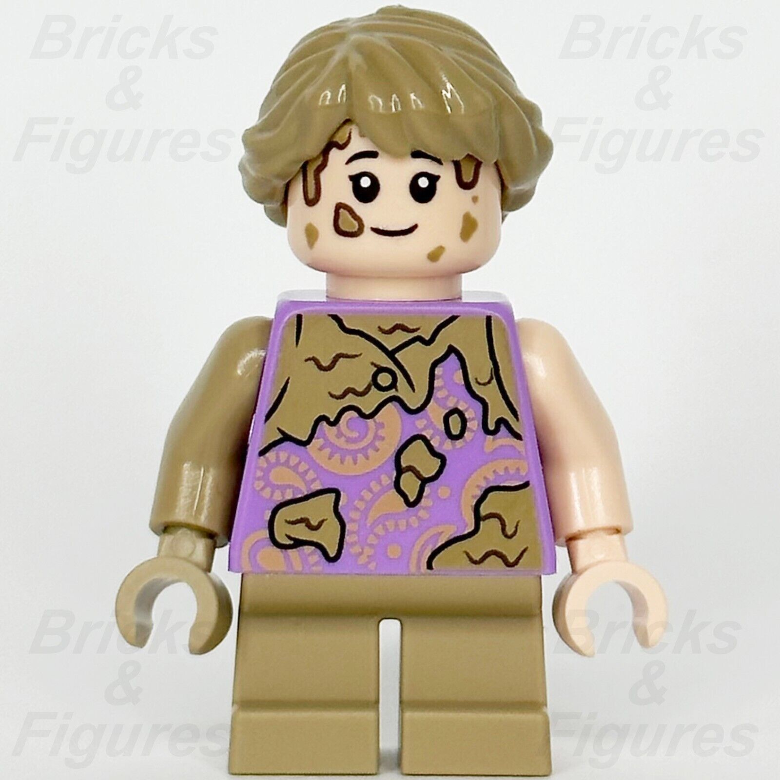 LEGO Jurassic World Lex Murphy Minifigure Dirt Stains Jurassic Park 76956 jw098 2