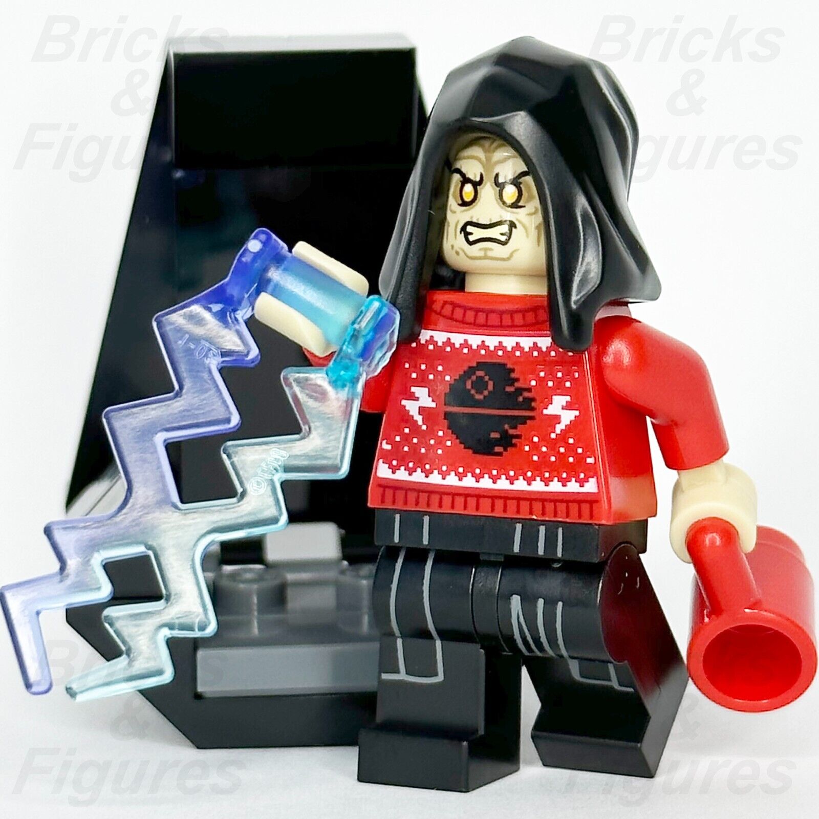 LEGO Star Wars Emperor Palpatine Minifigure with Throne Holiday Outfit 75366-21 1