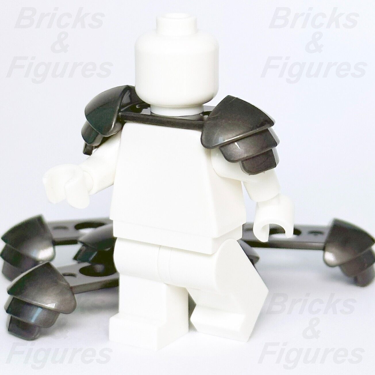 Castle LEGO 5 x Shoulder Armour Knight Soldier Armor Minifigure Part 37614 New - Bricks & Figures